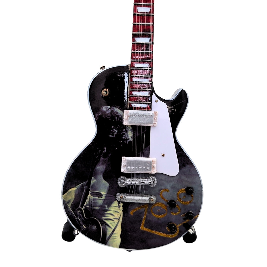 Mini guitarra Led Zeppelin Jimi Page MGT-8624 con grabado