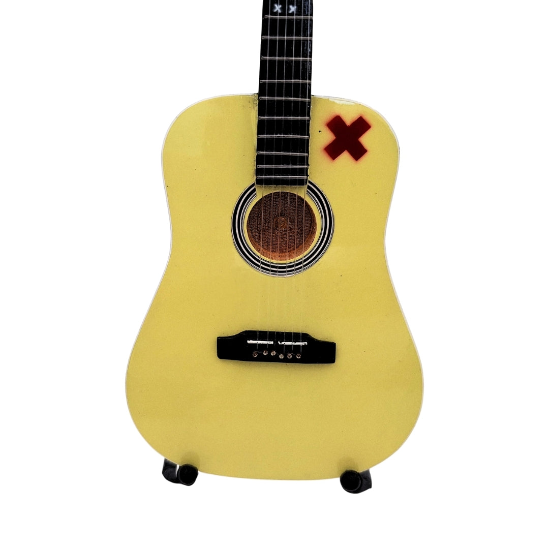 Mini guitarra Ed Sheeran de 27,5 cm de caoba con posibilidad de personalización con grabado