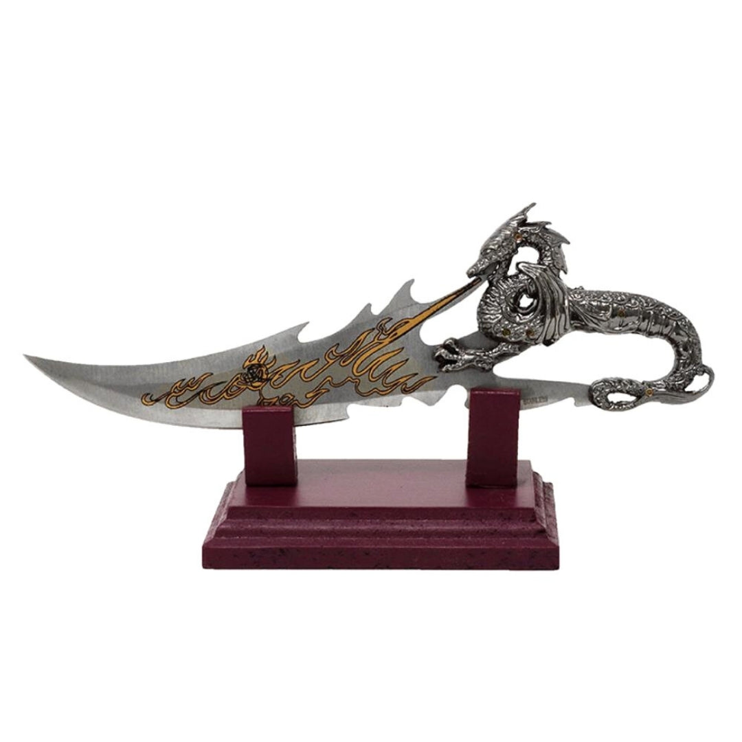 Daga decorativa dragón 19 cm con posibilidad de personalización con grabado