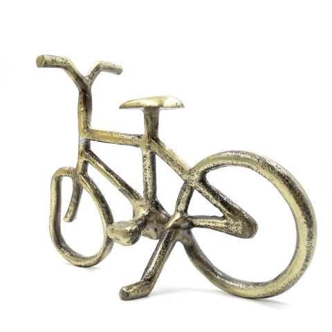 Figura de bicicleta MT209 de metal con posibilidad de personalización con grabado