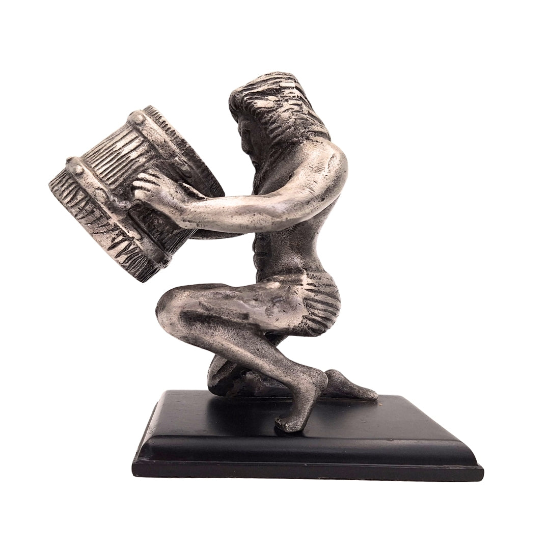 Figura decorativa Acuario AQU de aluminio, grabado personalizado, ideal para regalo, altura 18 cm, estilo clásico y art déco