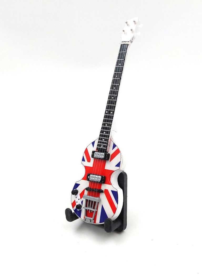 Mini guitarra bajo de 15 cm Paul McCartney