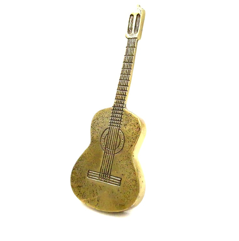 Guitarra decorativa metálica MUS-20 con opción de grabado personalizado