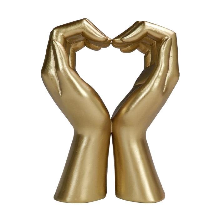 Figura decorativa dorada Glamour