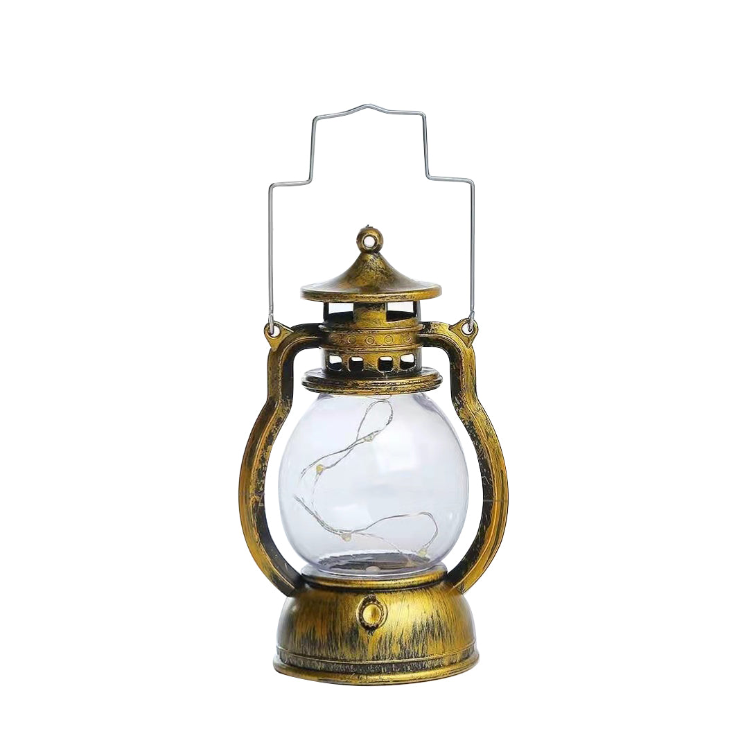 Lámpara nocturna LED en forma de lámpara de queroseno con posibilidad de personalización con grabado, ideal para regalo - altura 12,6 cm, ancho 5,8 cm, certificado CE