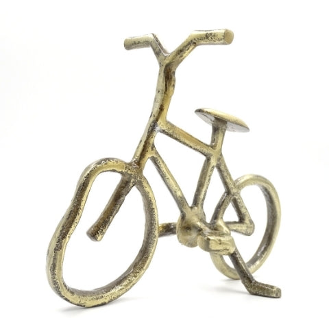Figura de bicicleta MT209 de metal con posibilidad de personalización con grabado
