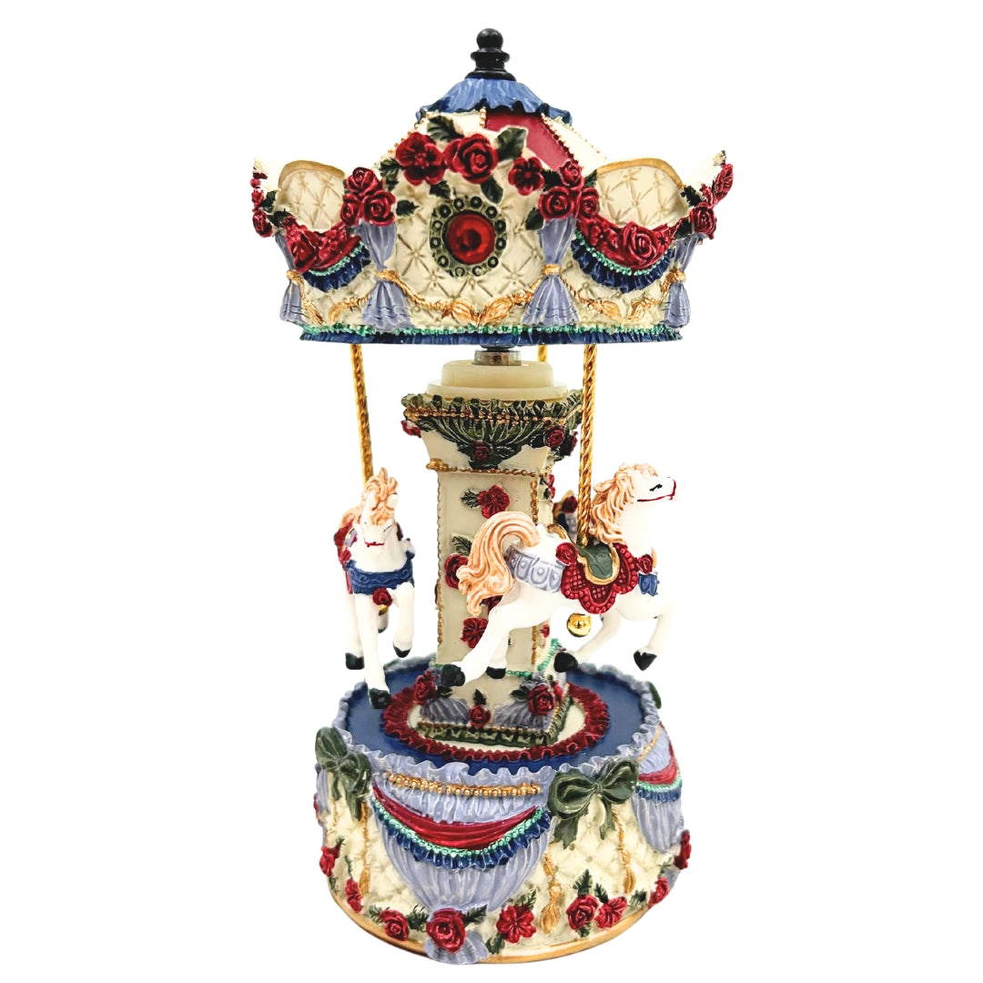 Carrusel Caja de Música 18 cm con Grabado