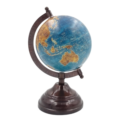 Globo decorativo Blue Ocean con grabado personalizado