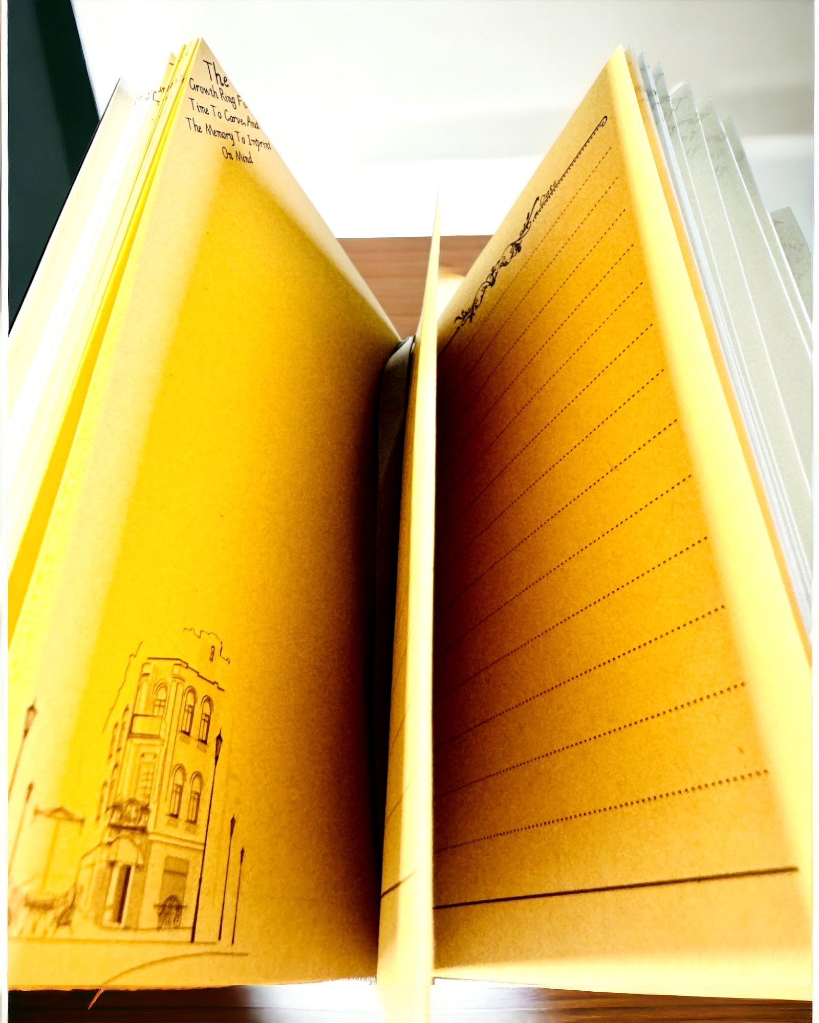 Vintage Diario "Árbol de la Vida" A6 - Elegante Cubierta en Relieve de Cuero Sintético, 100 Hojas