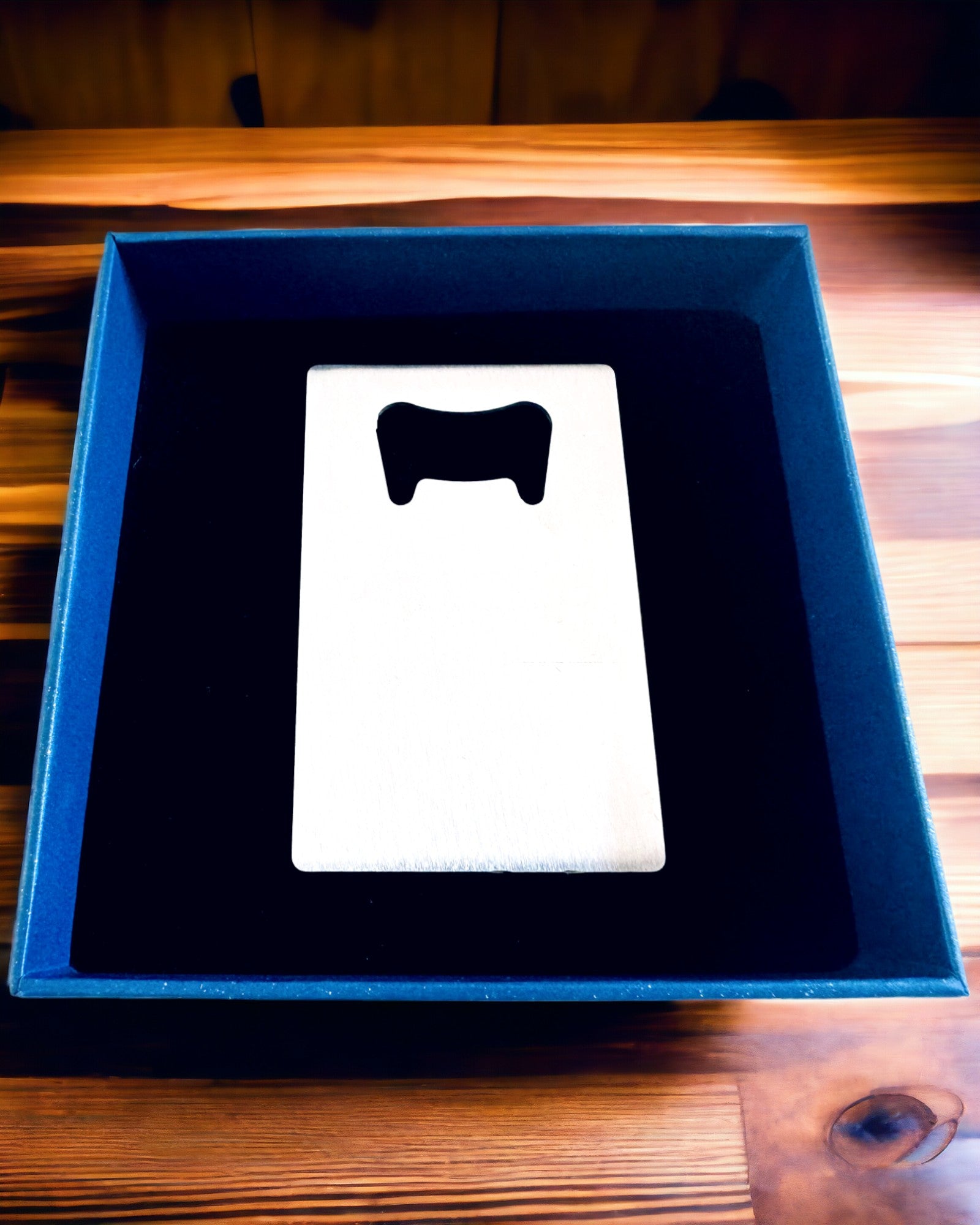 Abridor de Botellas de Acero Inoxidable - Gadget Elegante y Práctico - personalización con grabado