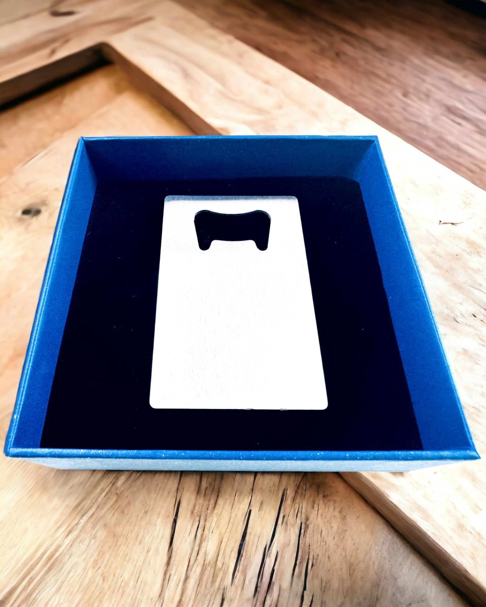 Abridor de Botellas de Acero Inoxidable - Gadget Elegante y Práctico - personalización con grabado