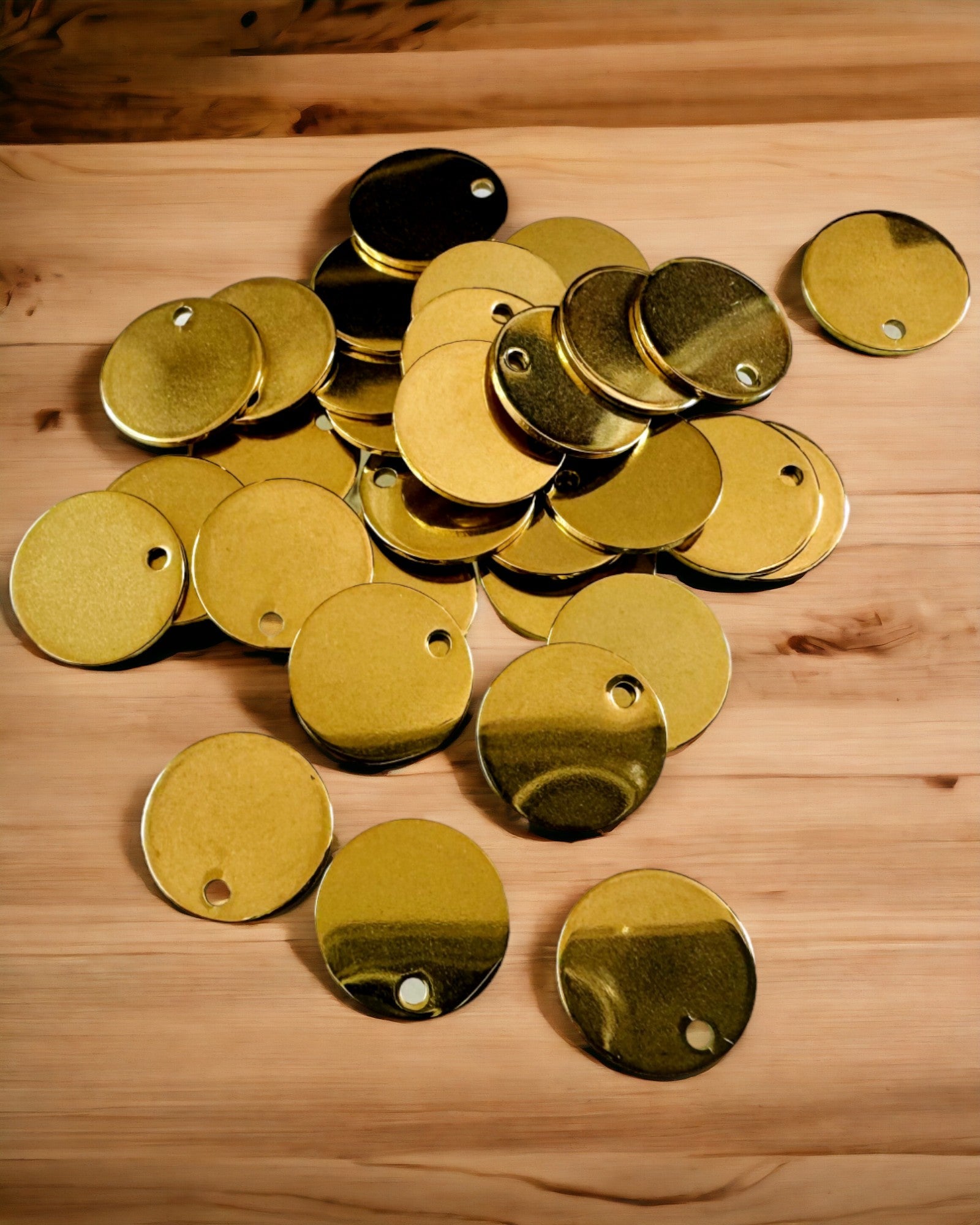 Colgante Redondo de Acero Inoxidable para regalo con posibilidad de Personalización, grabado