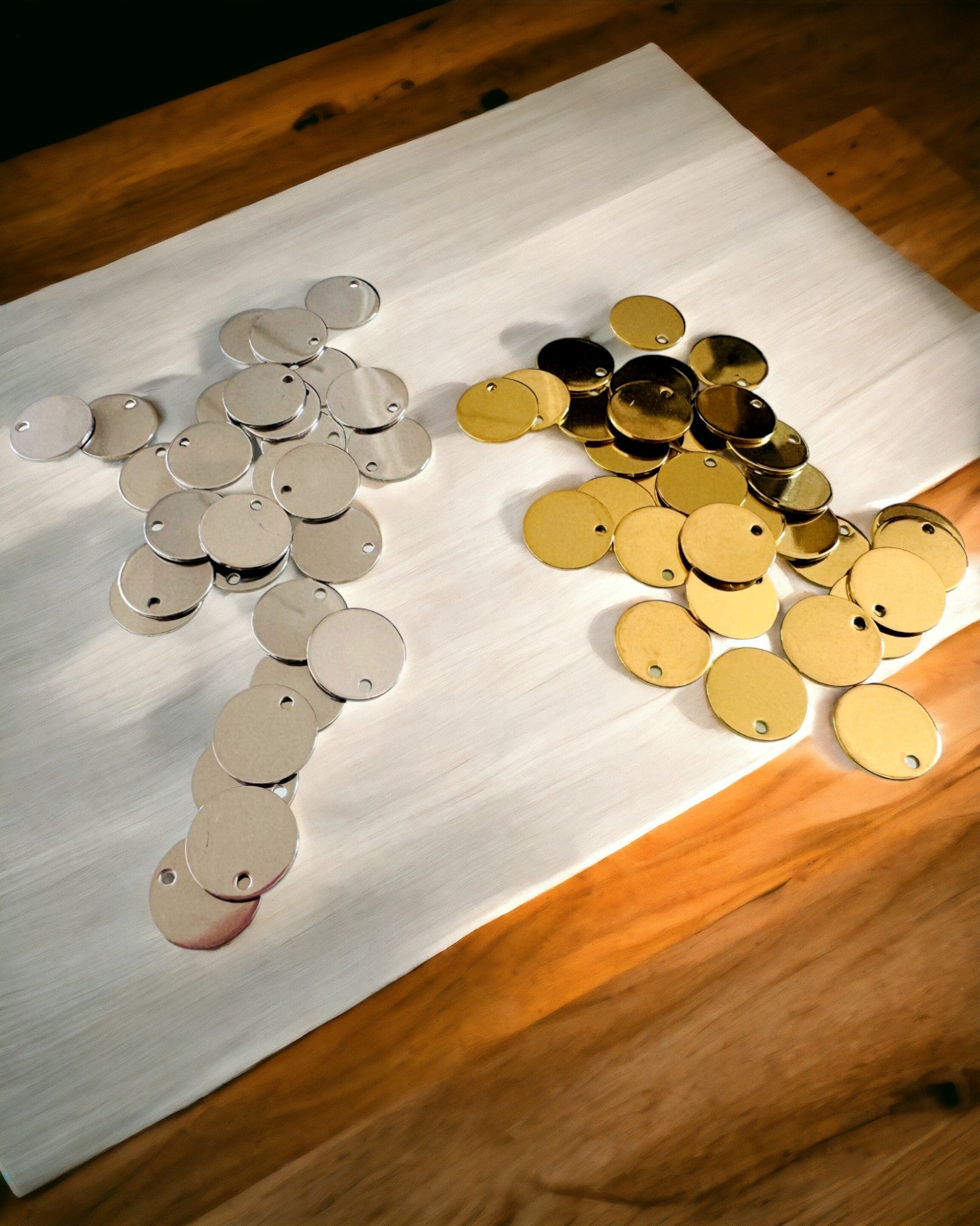 Colgante Redondo de Acero Inoxidable para regalo con posibilidad de Personalización, grabado