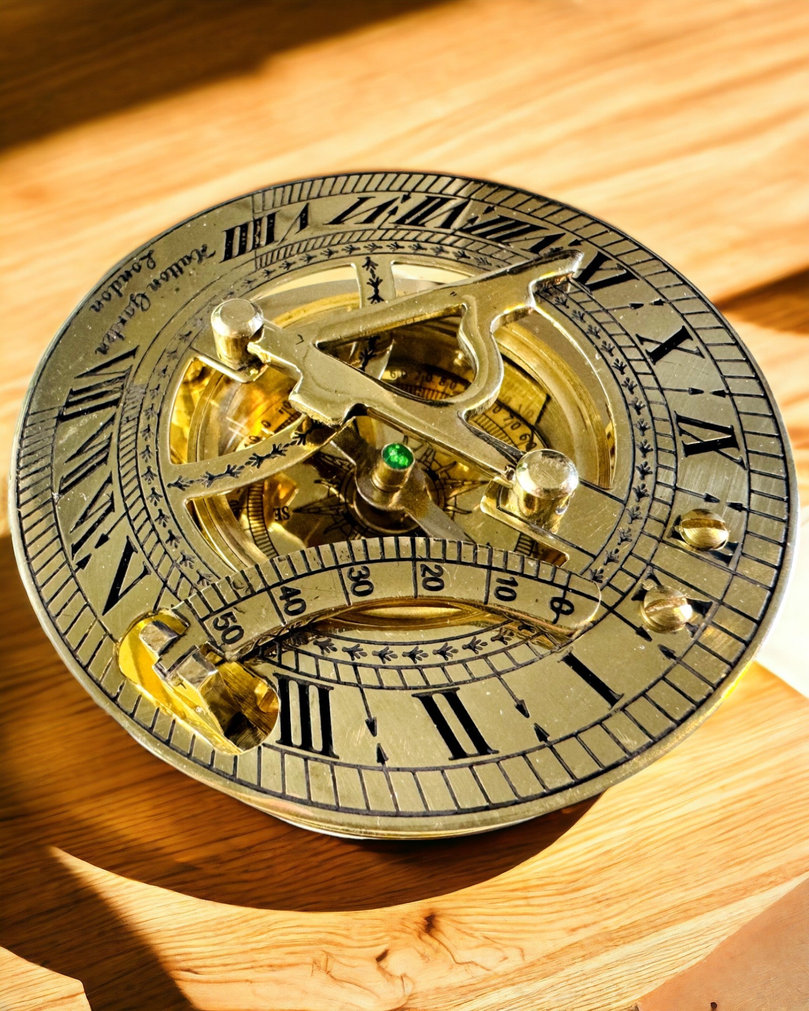 Brújula de Navegación con Sextante y Posibilidad de Personalización - Marítimo XL