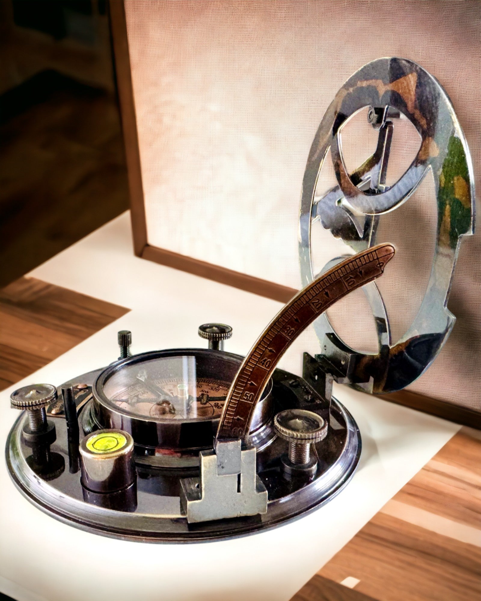 Antiguo Compás de Navegación Premium con Posibilidad de Grabado – Hecho a Mano