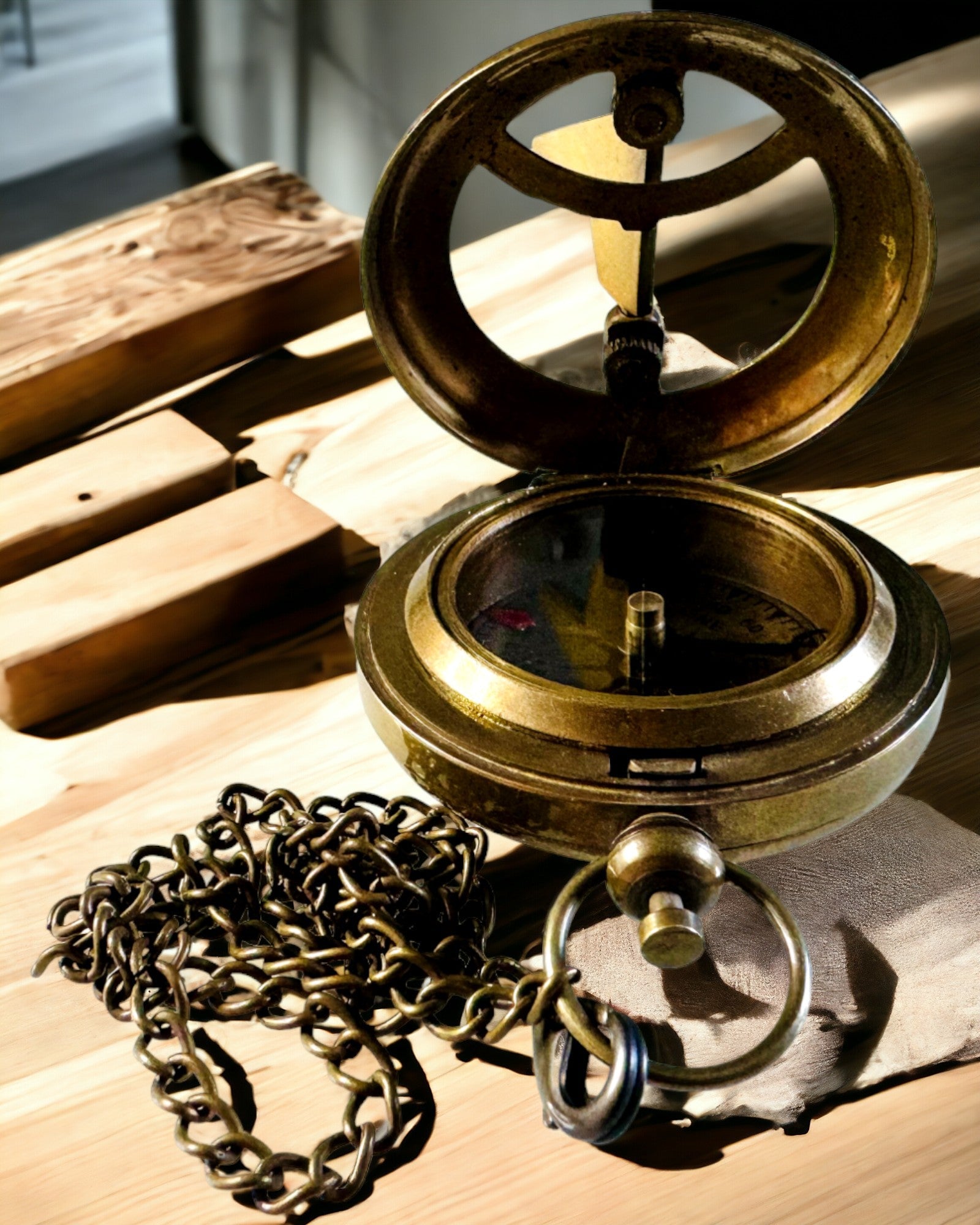 Brújula de Navegación del Viajero con grabado, personalización – Artesanía de Artesanos Indios