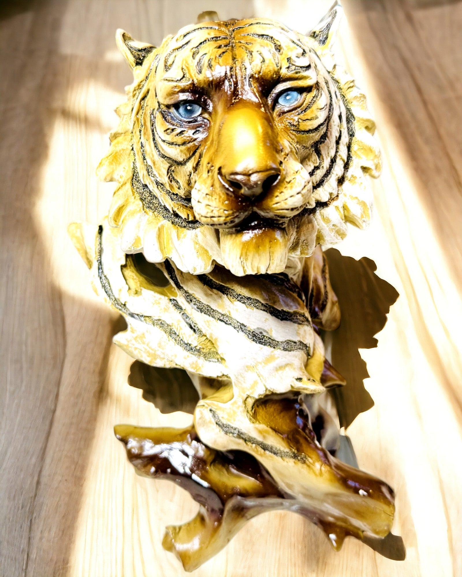 Estatuilla "Tigre Rey de la Selva" con Opción de Grabado, figura de 29 cm de altura, decoración para regalo