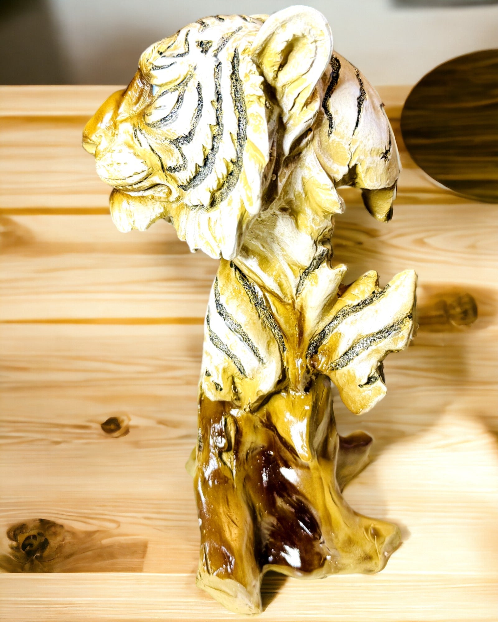 Estatuilla "Tigre Rey de la Selva" con Opción de Grabado, figura de 29 cm de altura, decoración para regalo