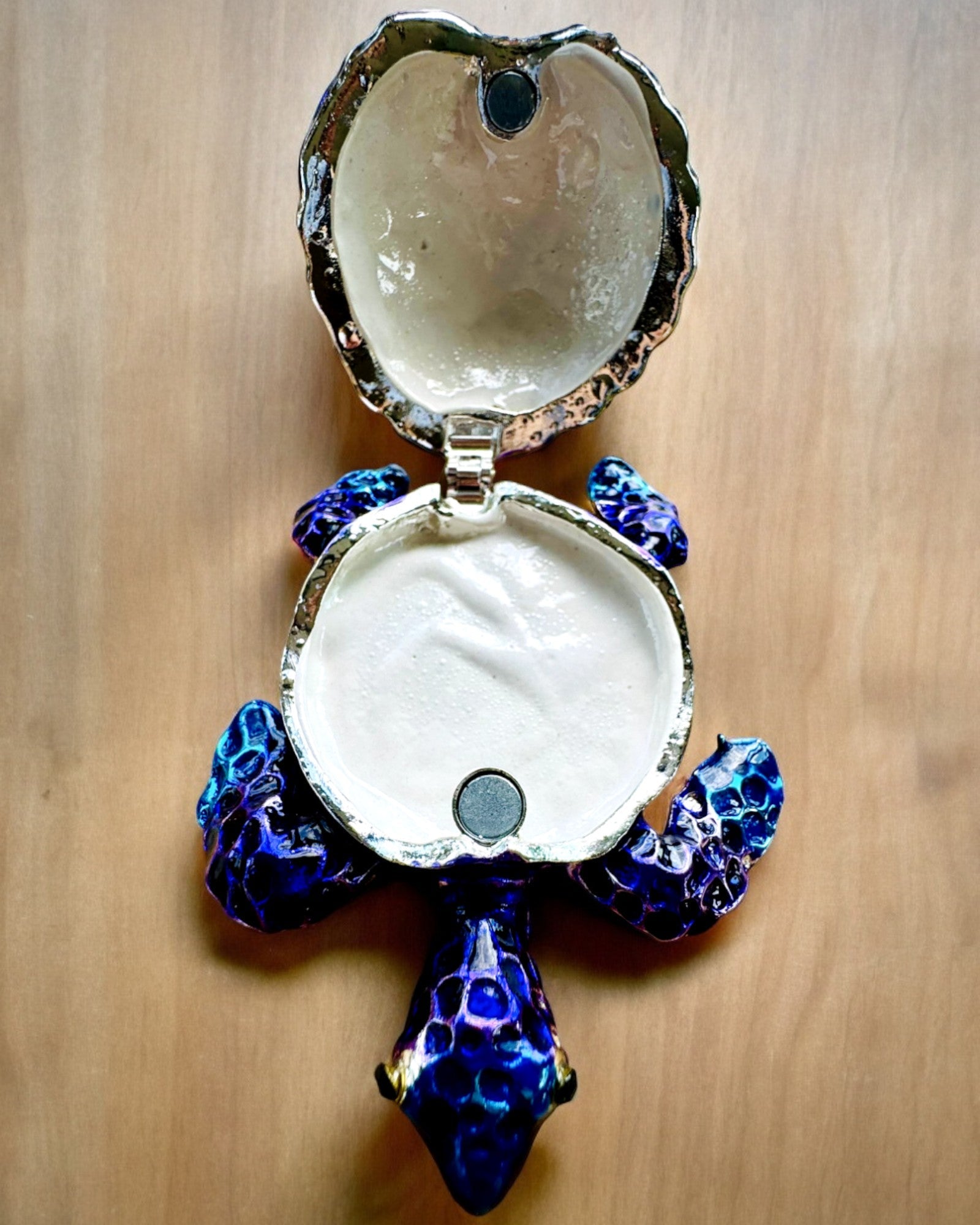 Tesoro Mágico de Tortuga - Caja de Joyería con opción de personalización con grabado, regalo