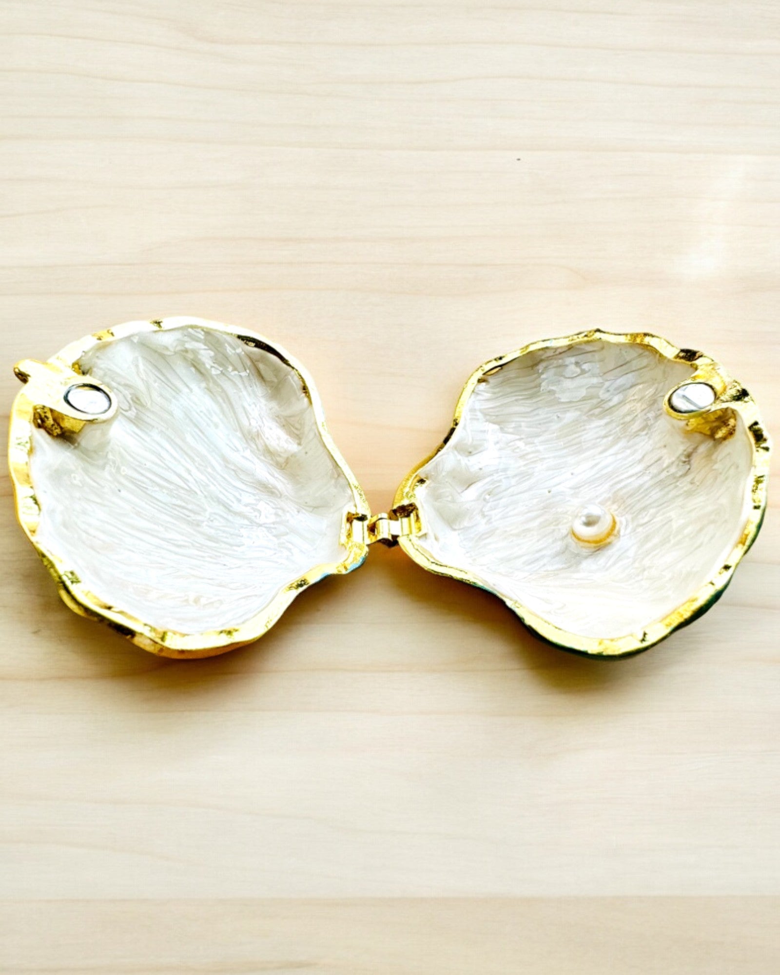 Skarbiec Wspomnień Muszelka - Caja de joyería con opción de personalización con grabado, regalo