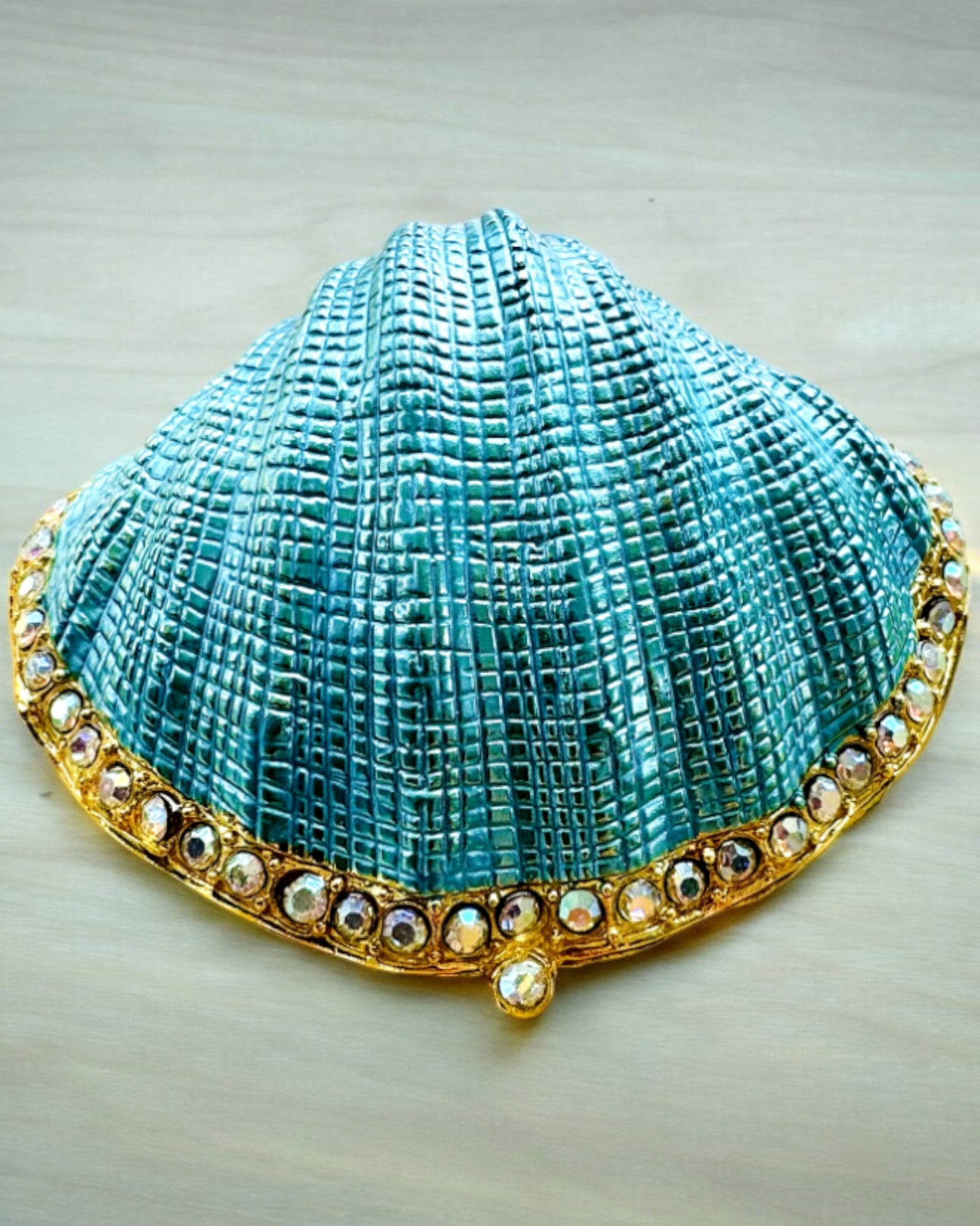 Skarbiec Wspomnień Muszelka - Caja de joyería con opción de personalización con grabado, regalo