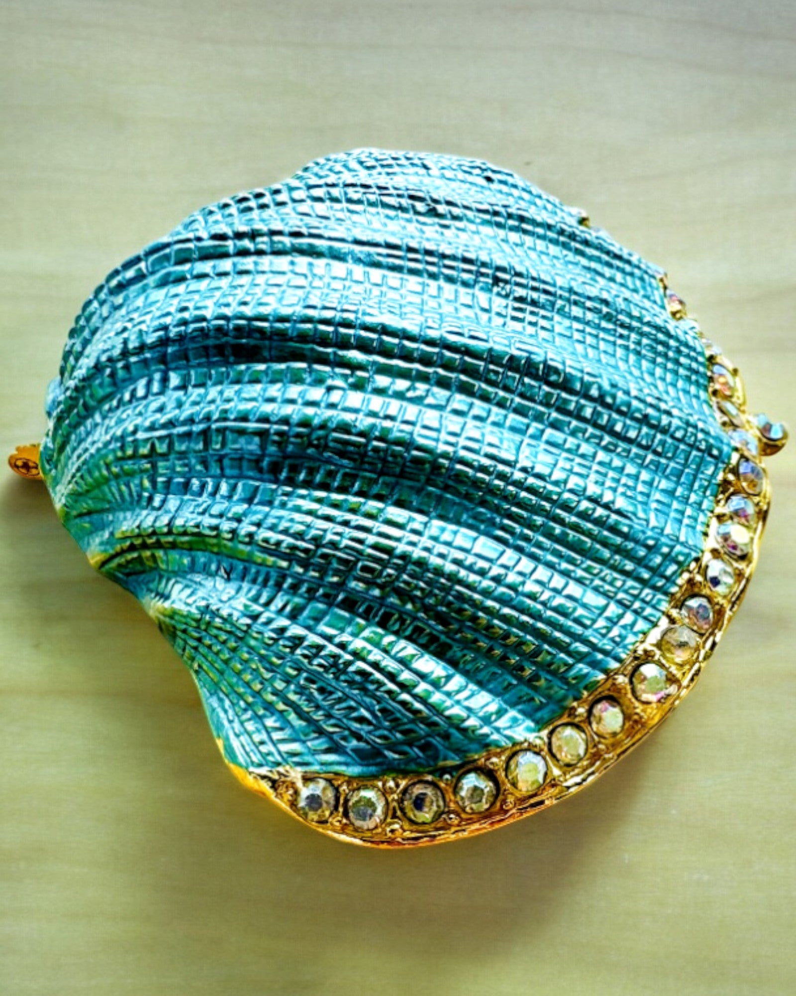 Skarbiec Wspomnień Muszelka - Caja de joyería con opción de personalización con grabado, regalo