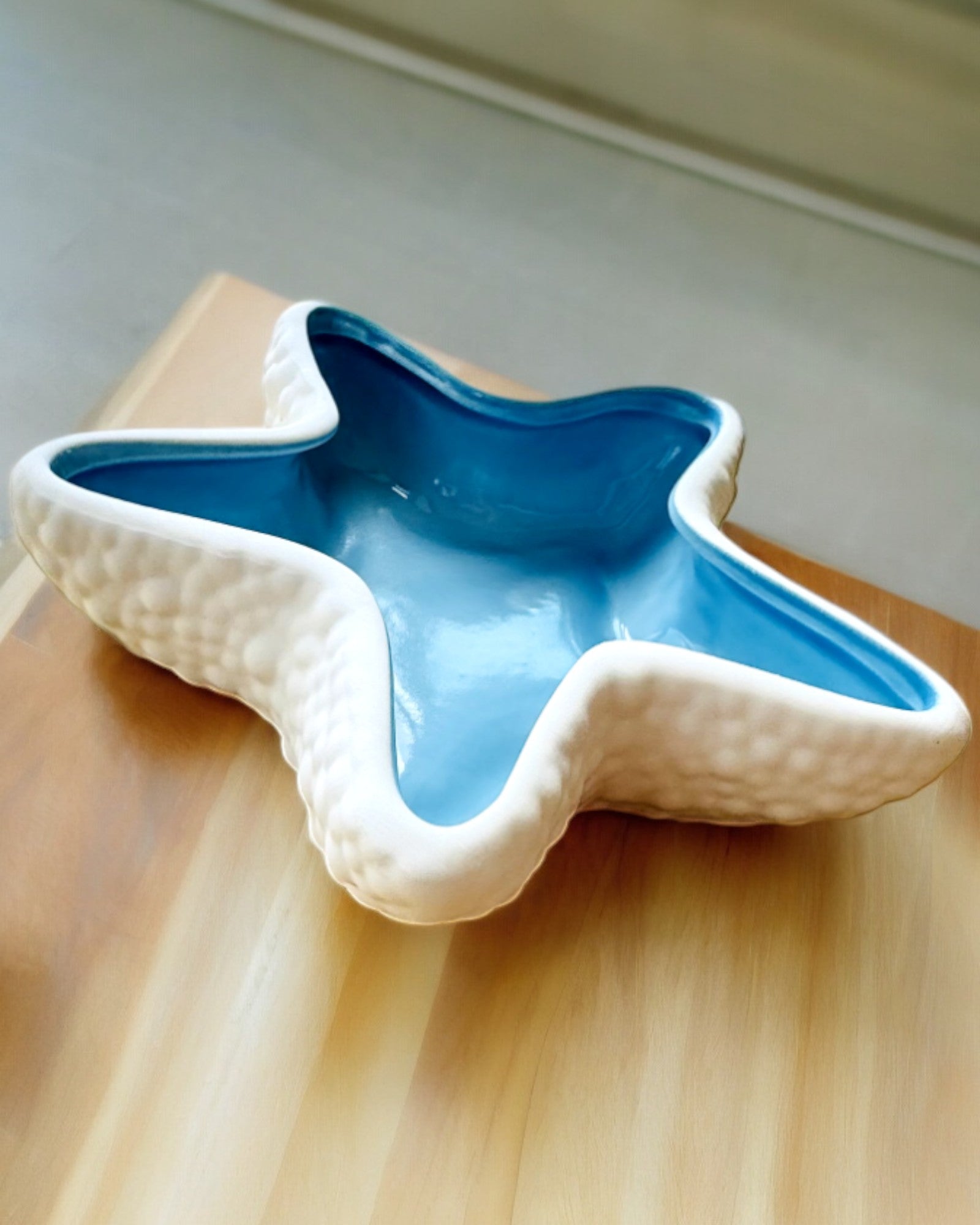 Cuenco de cerámica "Gwiezdny Blask" - 14 cm de ancho - para regalo, personalización con grabado