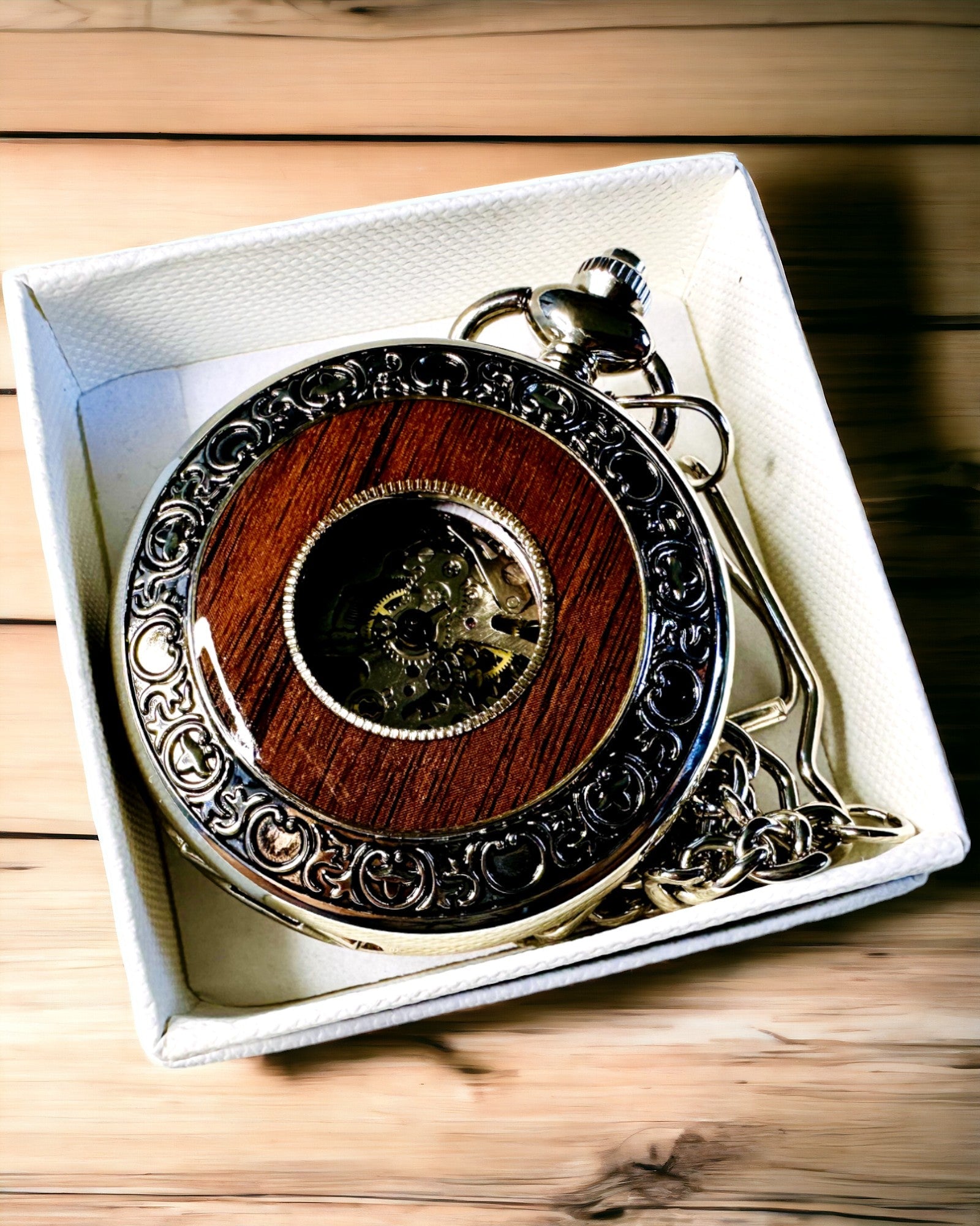 Reloj de Bolsillo "Heritage Timekeeper" con Posibilidad de Grabado