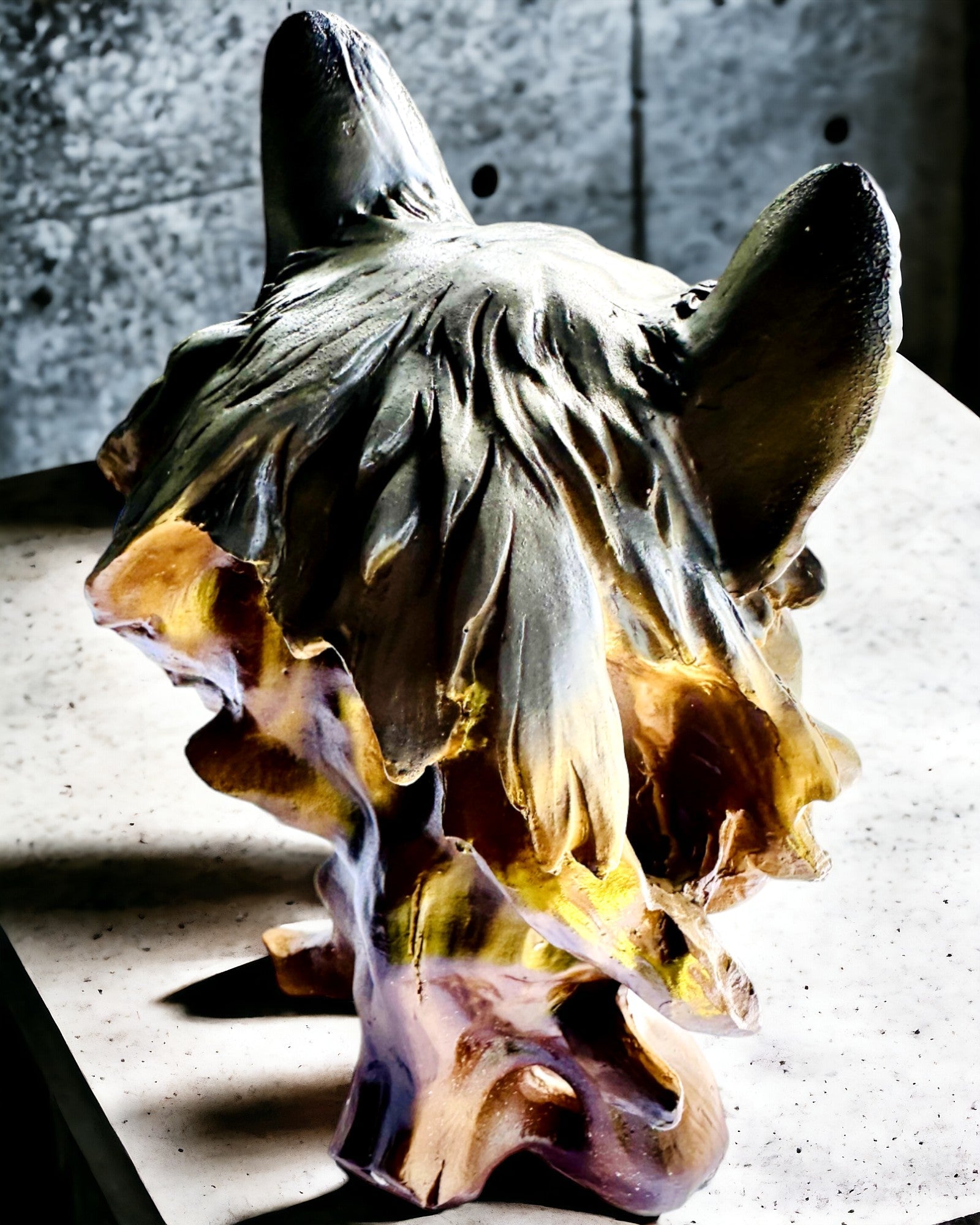 "Wilczy Duch" – Figura Decorativa con opción de personalización mediante grabado, para regalo