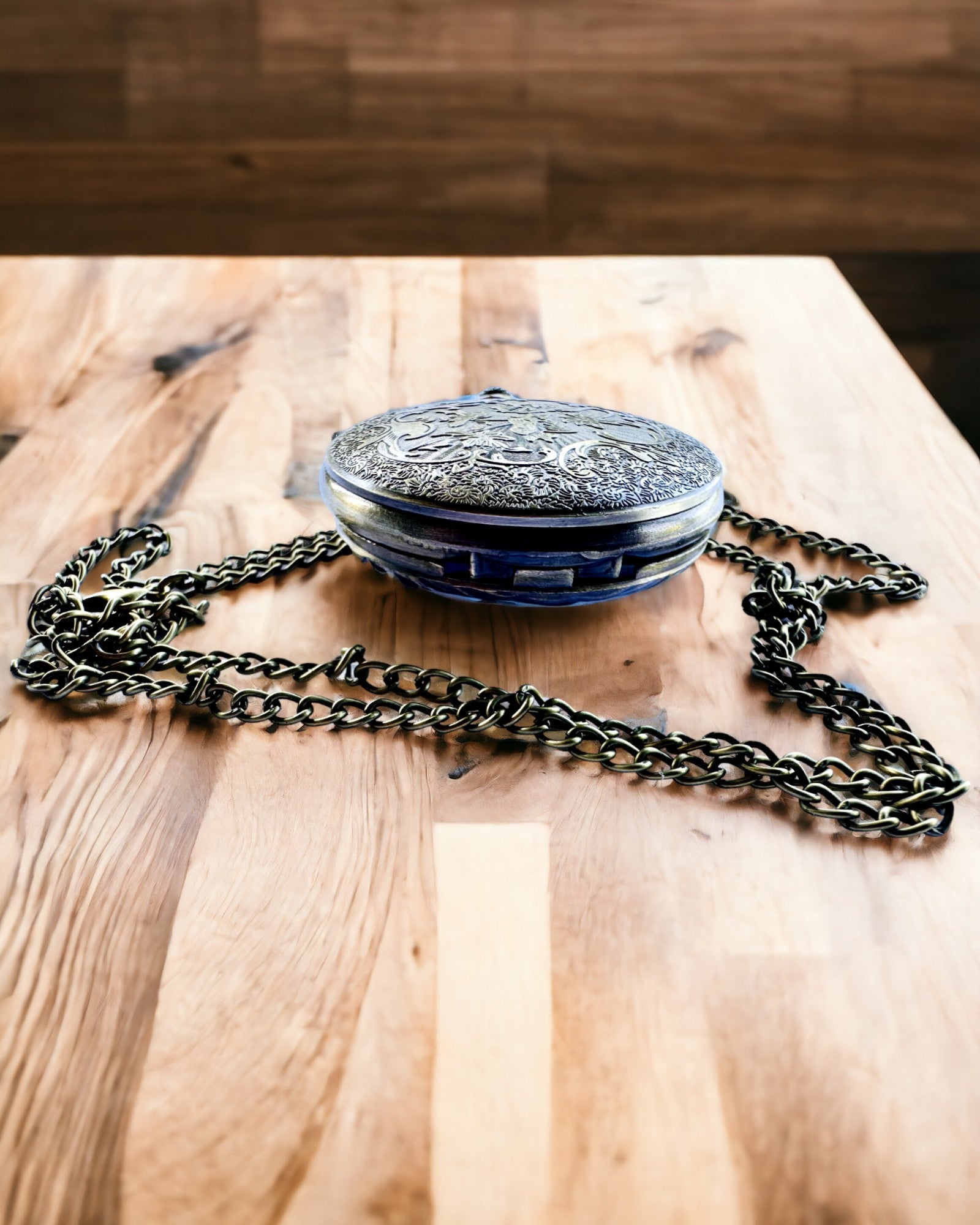 Reloj de Bolsillo "Vintage Explorer" con Posibilidad de Grabado