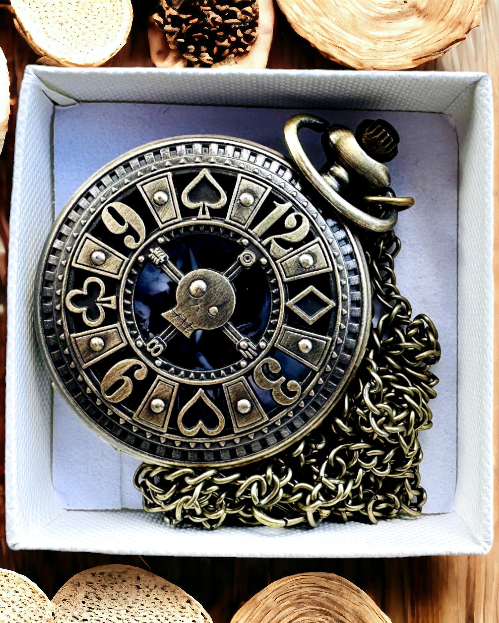 Reloj de Bolsillo "Heritage Timekeeper" Regalo personalizado con grabado