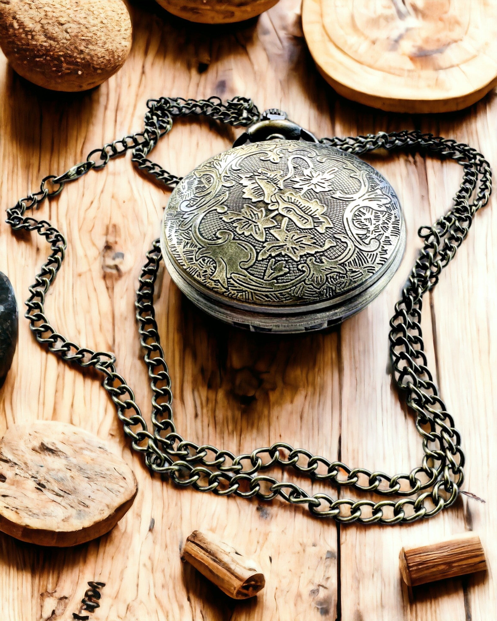 Reloj de Bolsillo "Heritage Timekeeper" Regalo personalizado con grabado