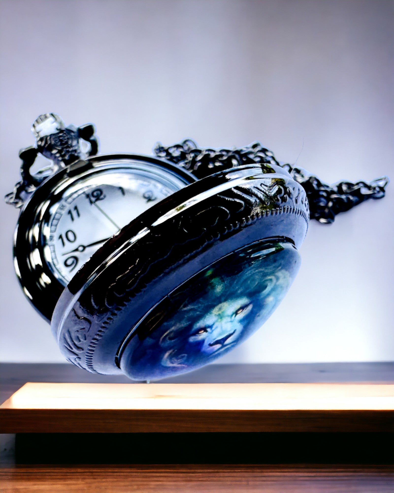 Reloj de Bolsillo "Majesty Lion" con Posibilidad de Grabado