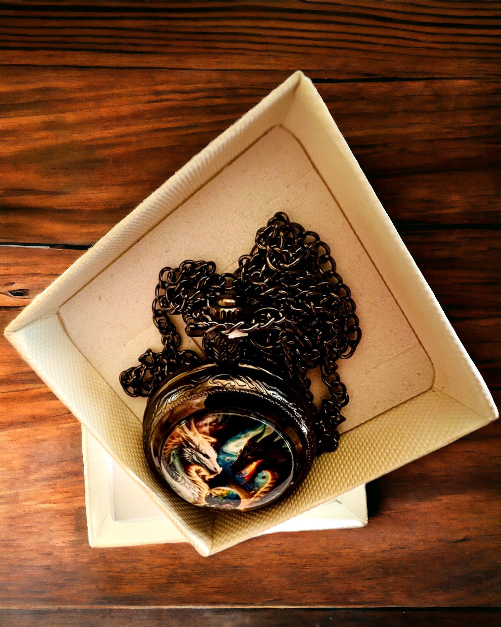 Reloj de Bolsillo de Cuarzo "Universo Legendario" con Opción de Grabado