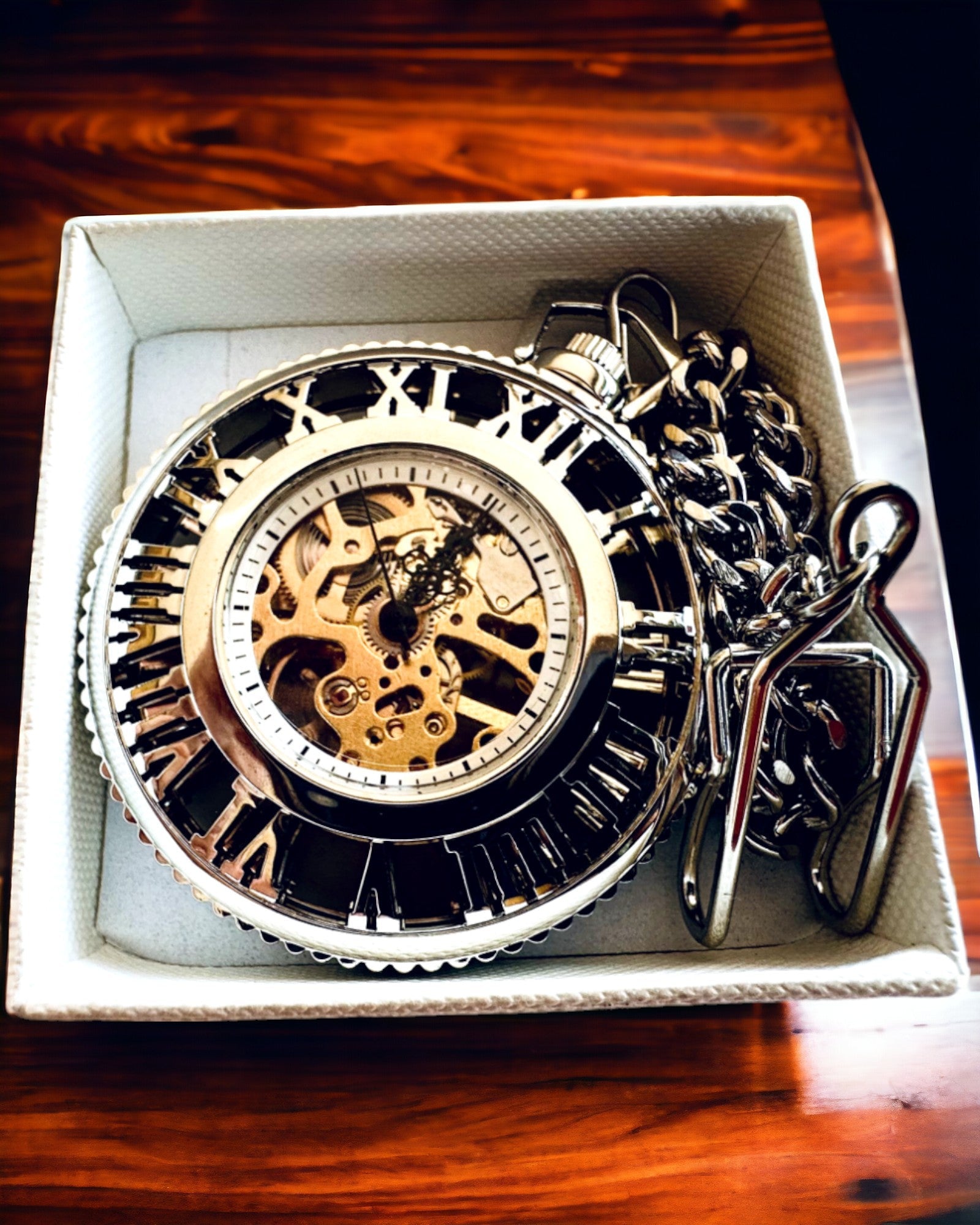 Reloj de Bolsillo "Mechanica Heritage" con Opción de Personalización