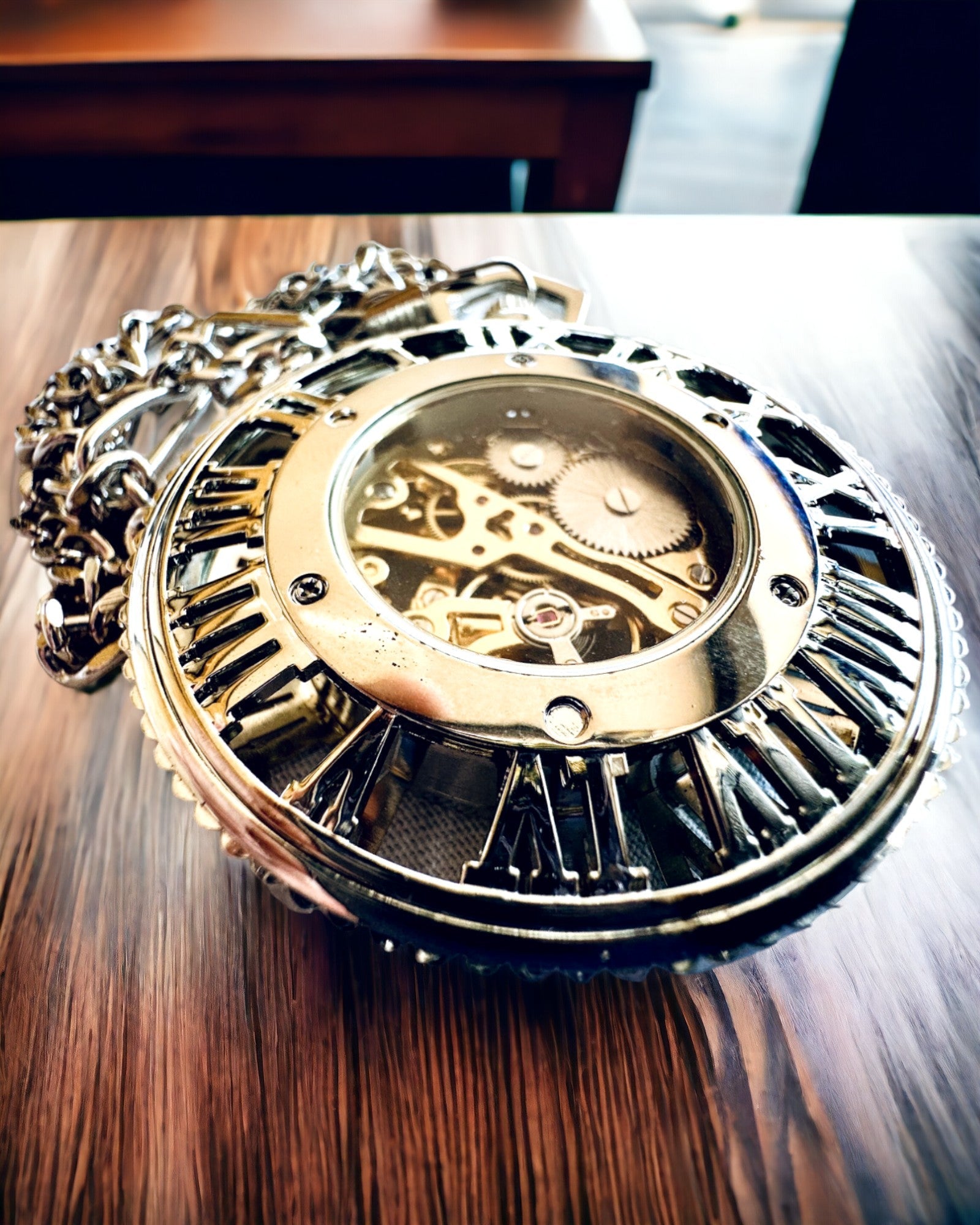 Reloj de Bolsillo "Mechanica Heritage" con Opción de Personalización