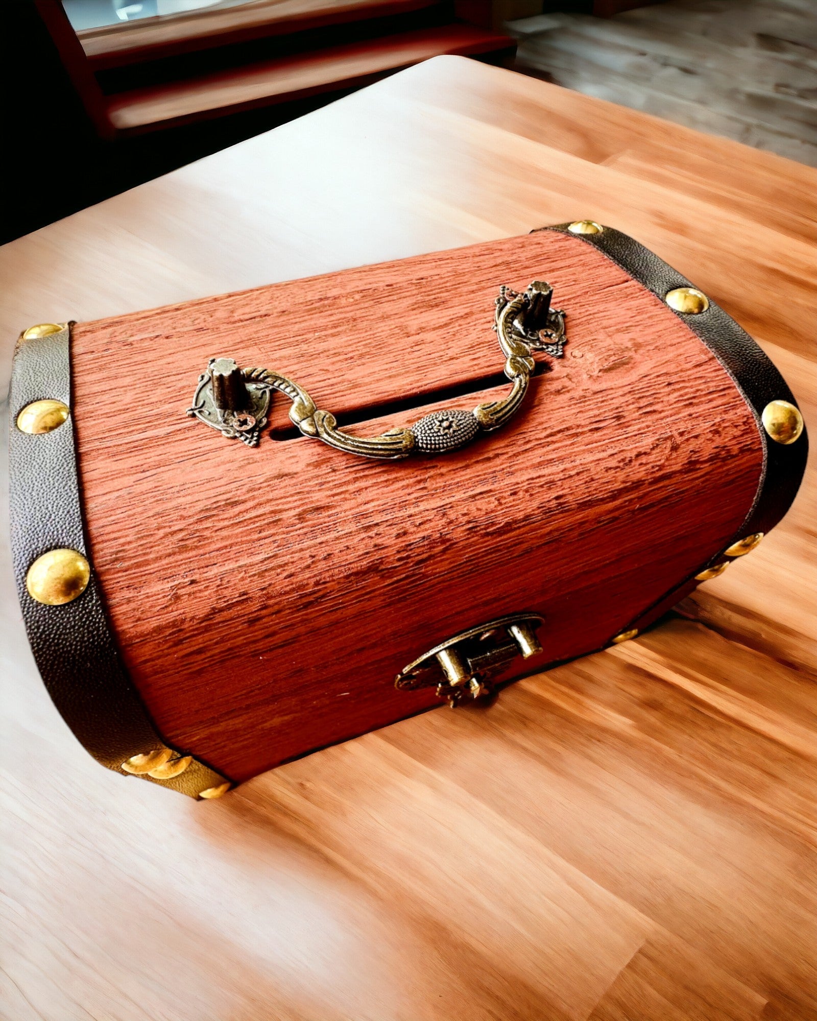 Caja Mágica del Tesoro - Hucha, personalización con grabado