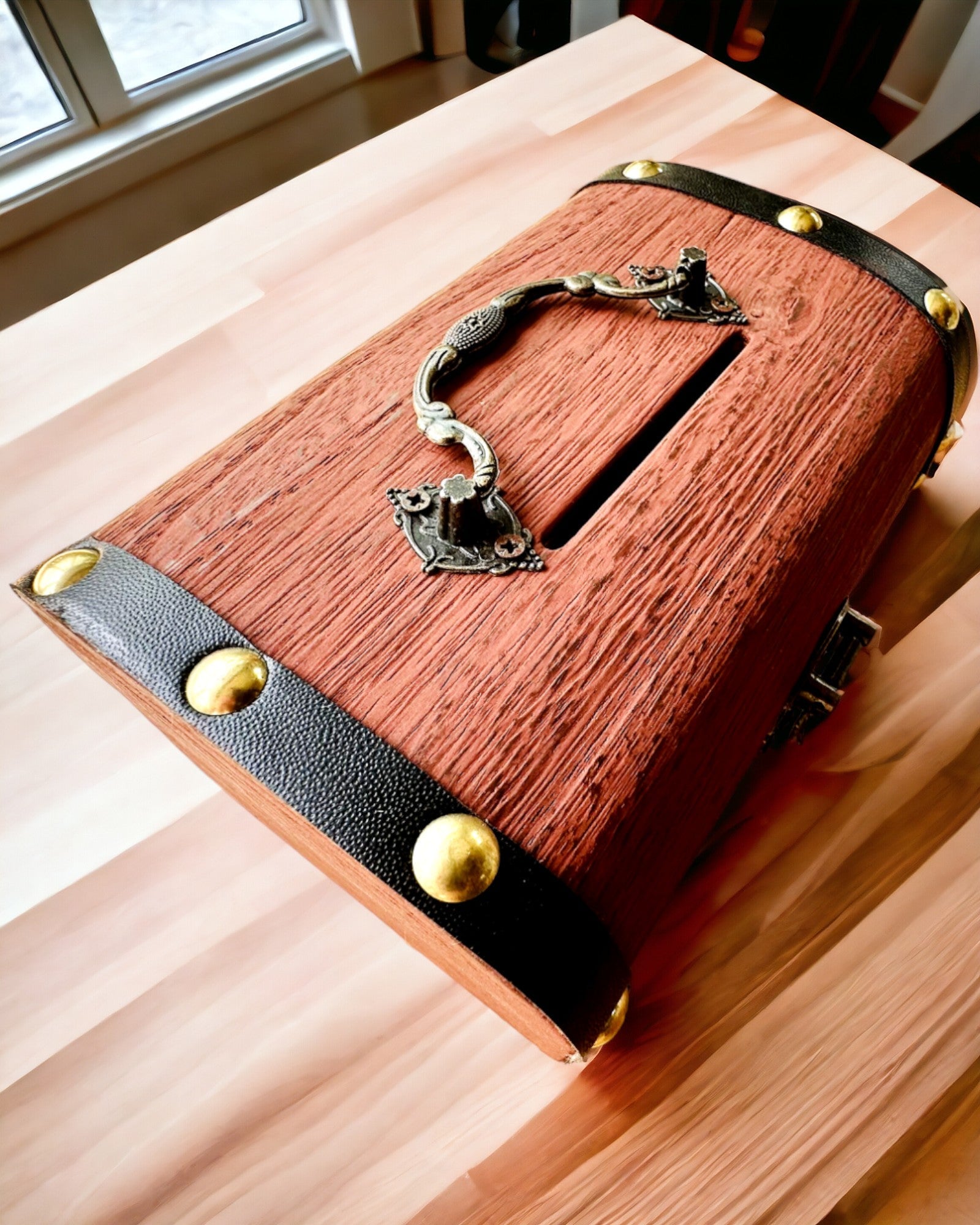 Caja Mágica del Tesoro - Hucha, personalización con grabado