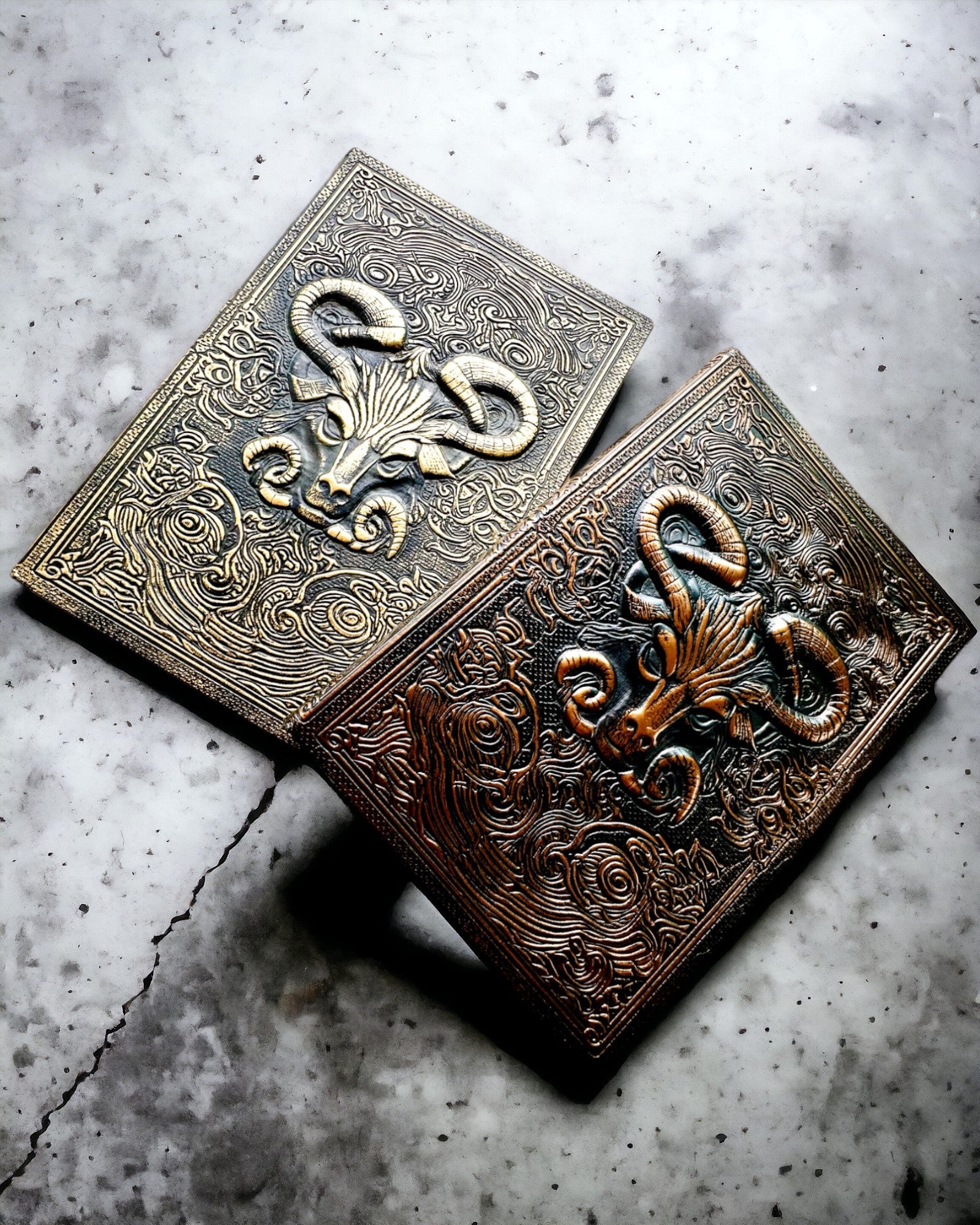 Magiczny Notes, cuaderno "Boski Byk" - Papelería Elegante y Única, personalización con grabado