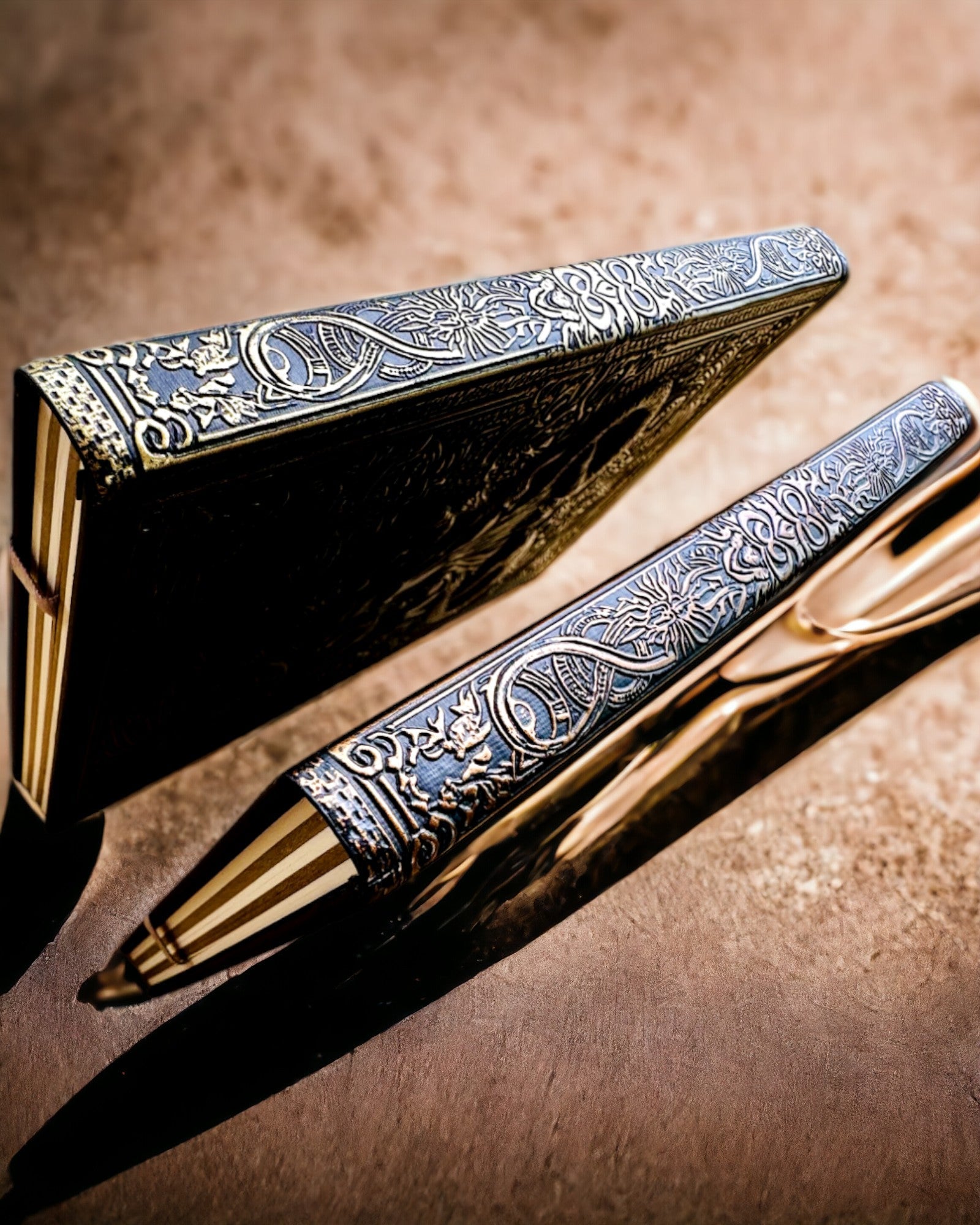 Magiczny Notes, cuaderno "Boski Byk" - Papelería Elegante y Única, personalización con grabado