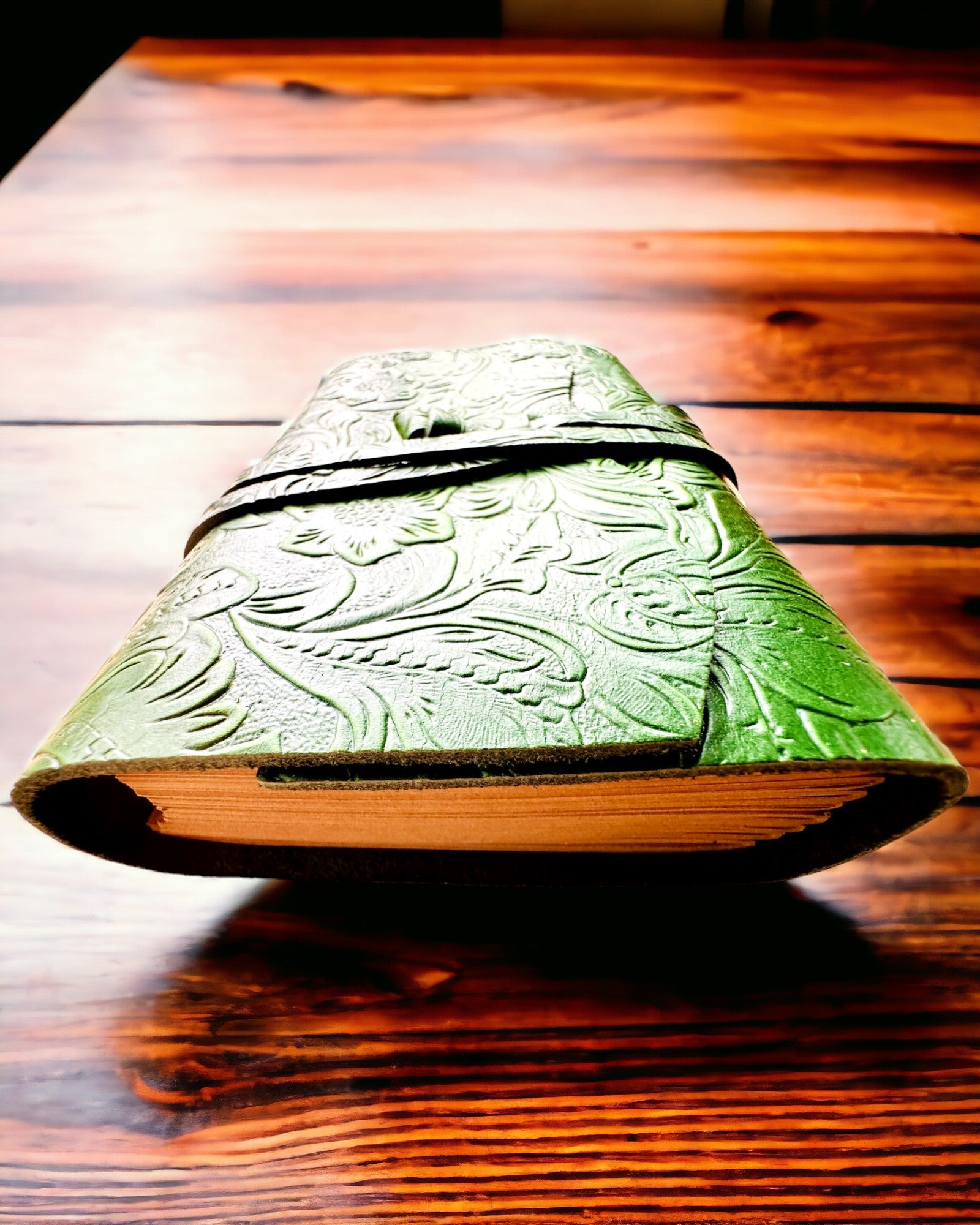 Notatnik Premium de Cuero "Elegancia Natural" - 200 páginas, 120g, cuaderno, bloc de dibujo, 2 colores a elegir, personalización con grabado