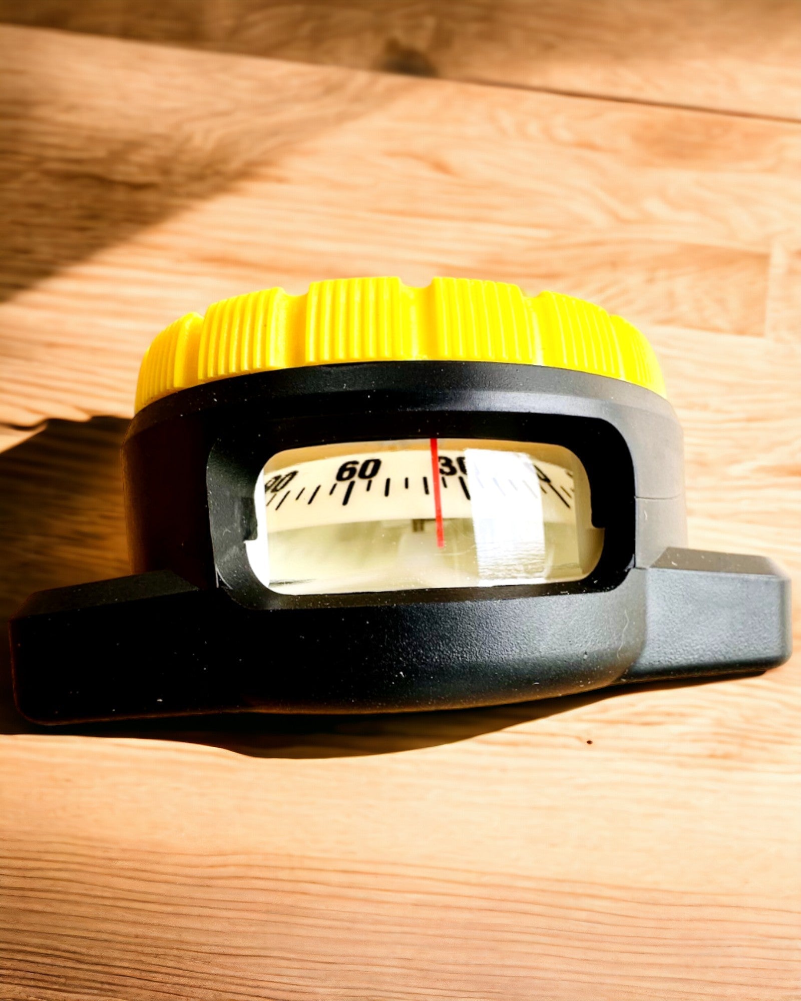 Compás de buceo AquaGuide - compás impermeable con función de luminiscencia y correa flexible, posibilidad de personalización