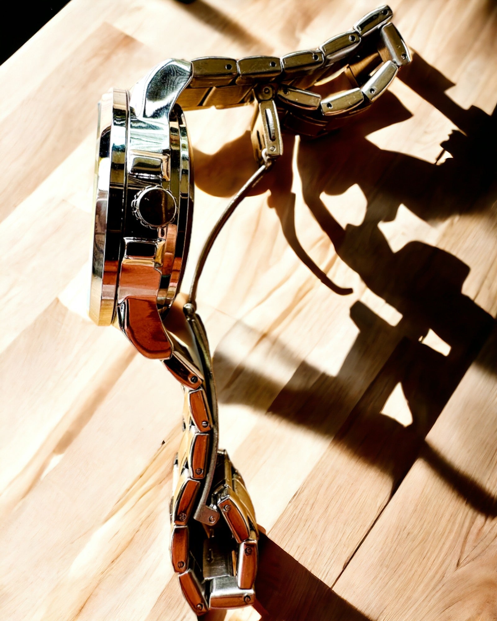 Reloj elegante para hombre KIMSDUN Prestige Mecanismo Transparente y Elegancia Deportiva, posibilidad de personalización con grabado