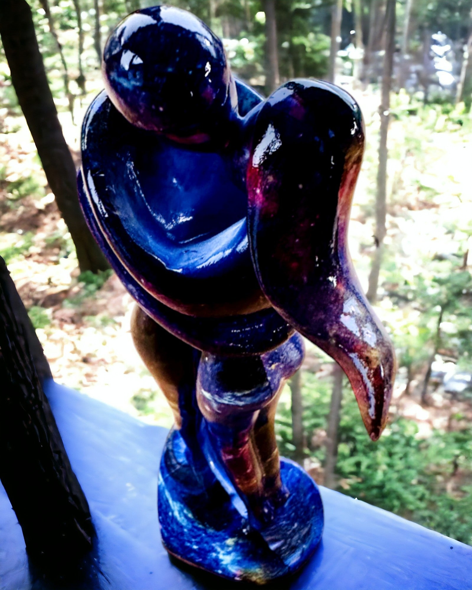 Abrazo Cósmico - Figura de Resina con Opción de Grabado