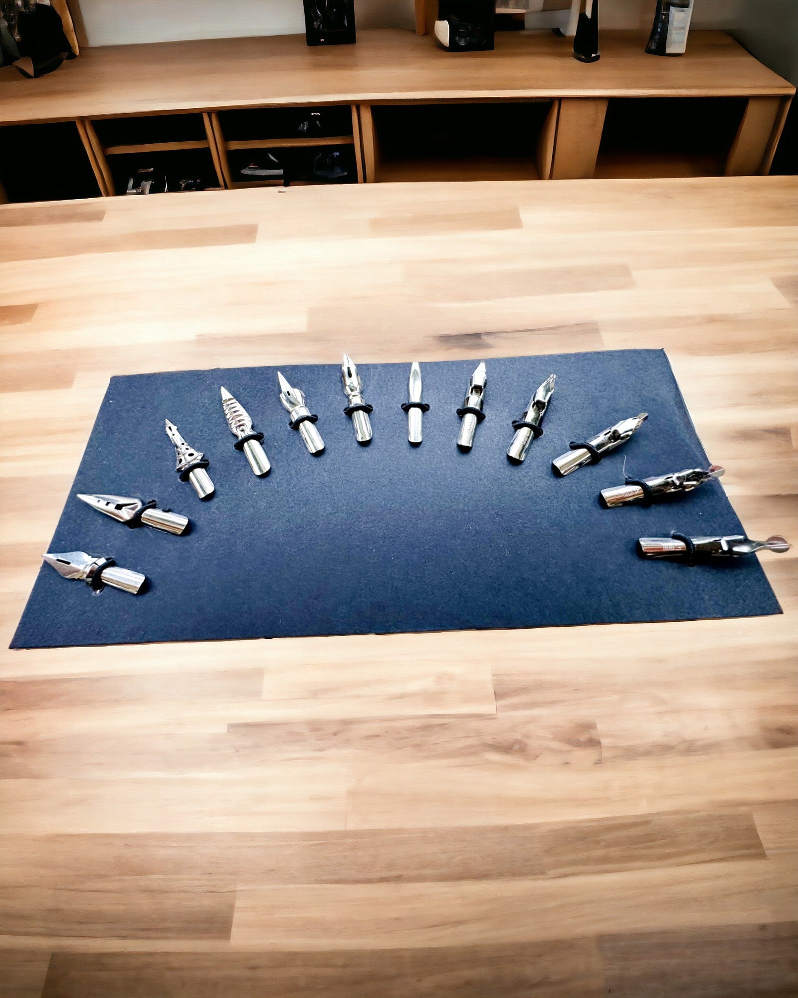 Conjunto Exclusivo de Caligrafía, pluma de inmersión y conjunto de tintas, personalización con grabado