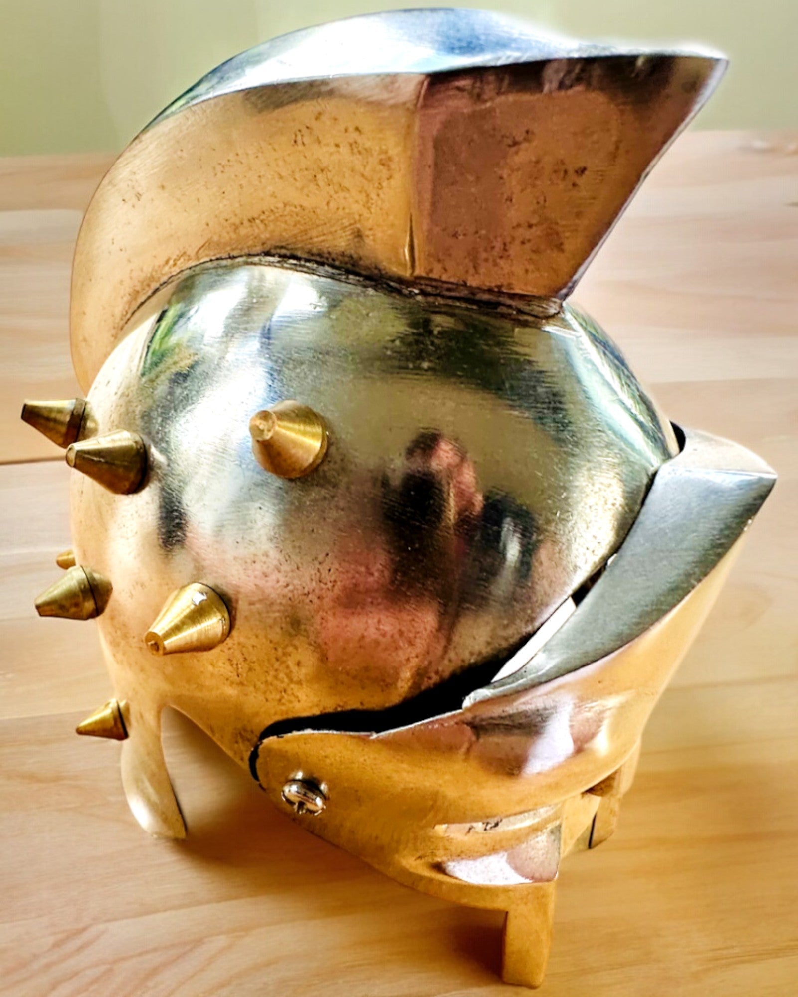 Máscara de Gladiador Caballeresca "Sparta" - posibilidad de personalización con grabado