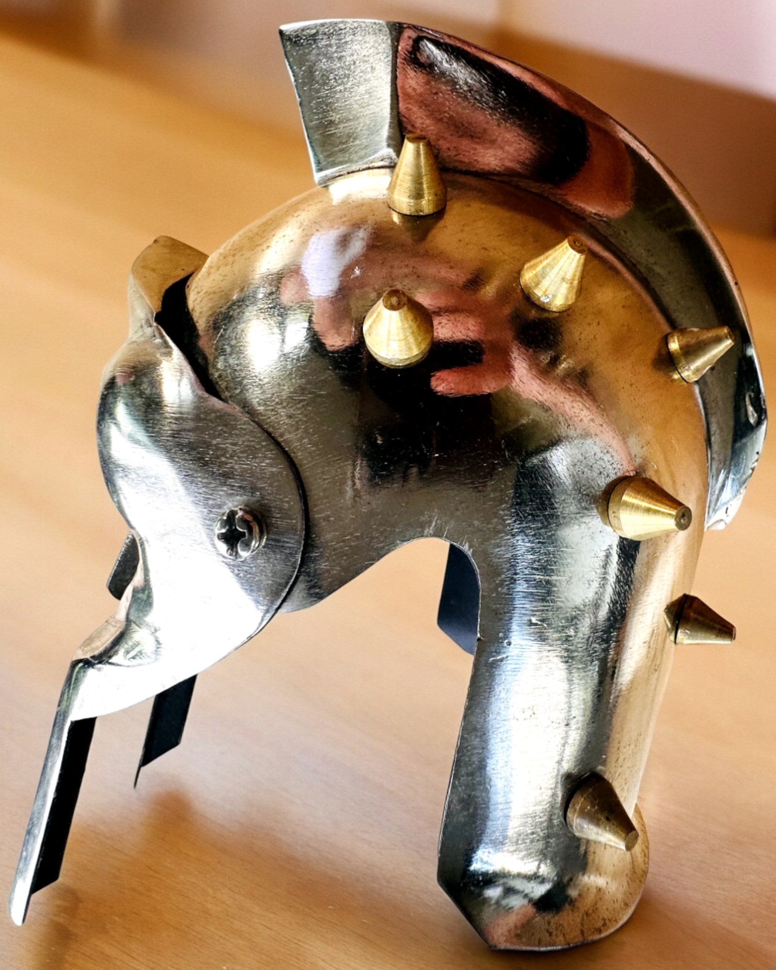 Máscara de Gladiador Caballeresca "Sparta" - posibilidad de personalización con grabado