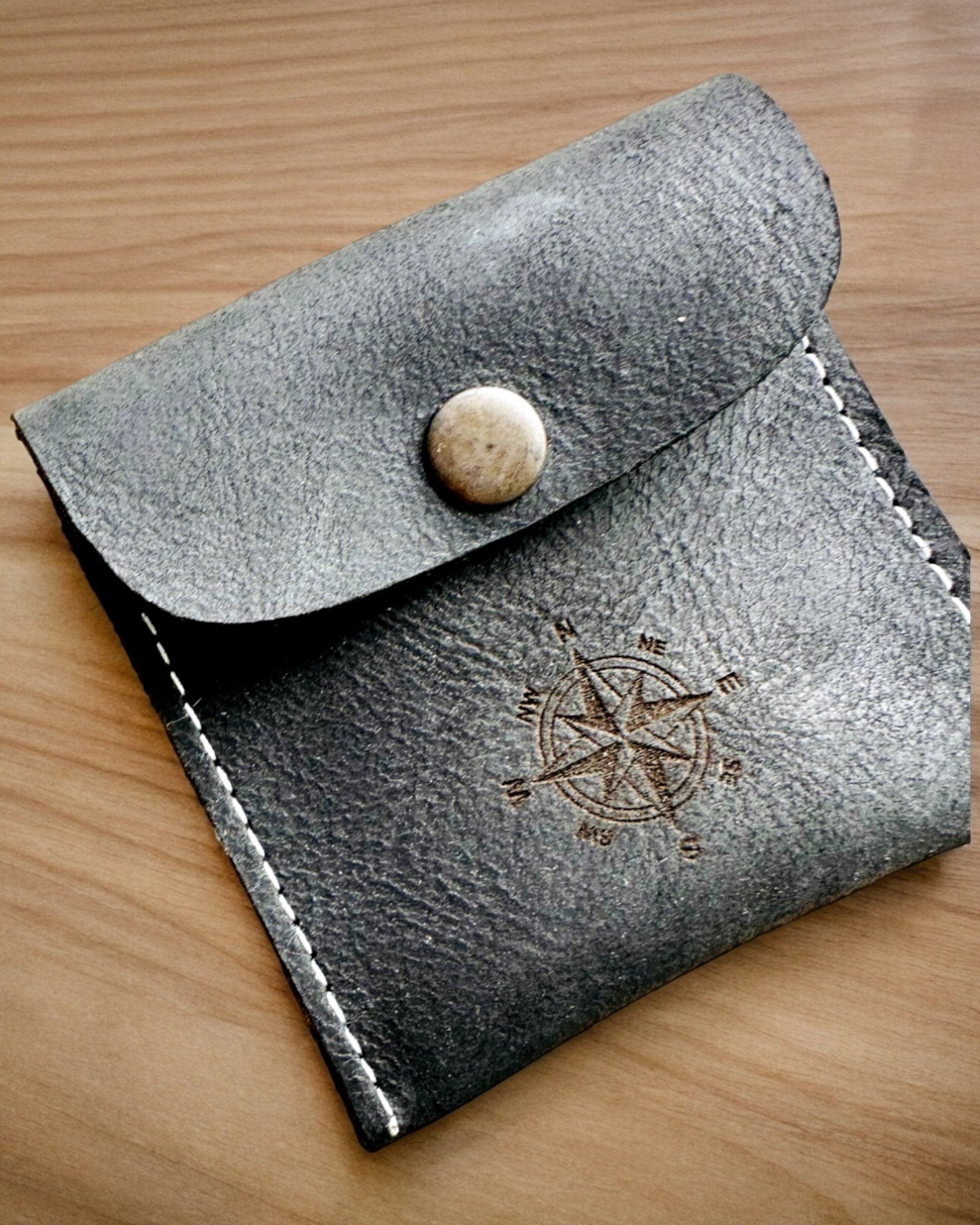 Estuche para reloj de bolsillo o brújula Viajero - posibilidad de personalización con grabado