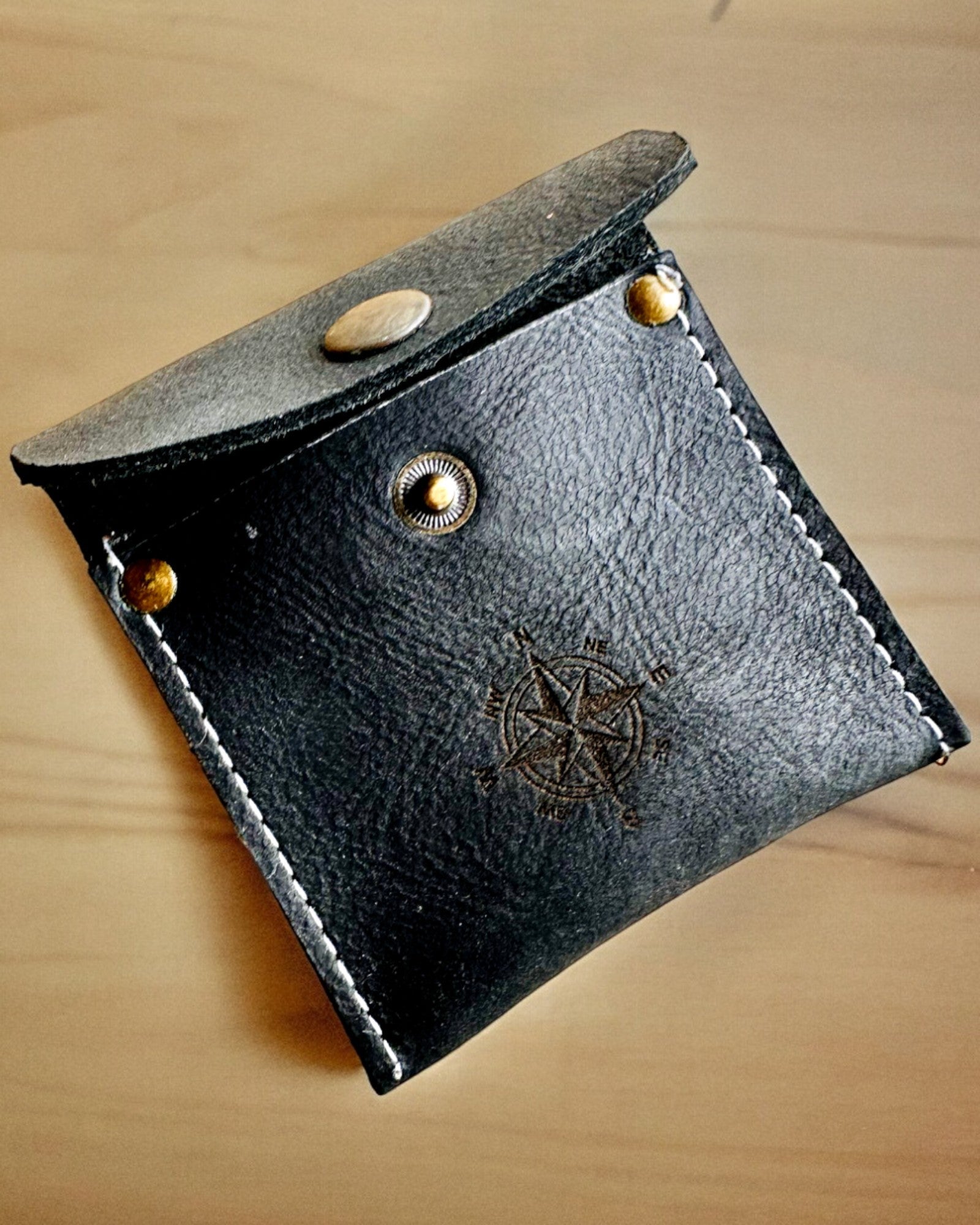 Estuche para reloj de bolsillo o brújula Viajero - posibilidad de personalización con grabado