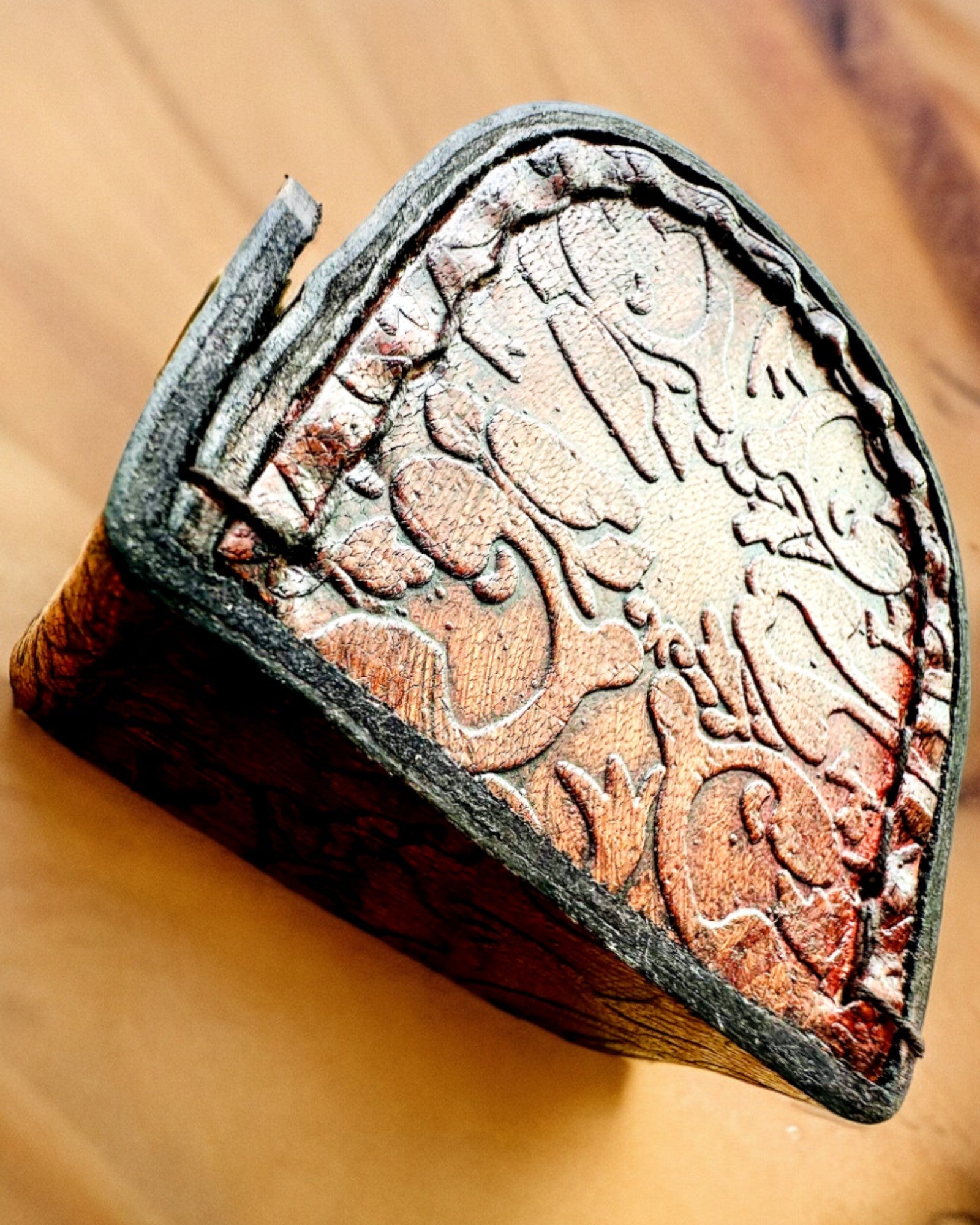 Elegante Estuche Maharadży para Reloj de Bolsillo o Brújula - posibilidad de personalización con grabado